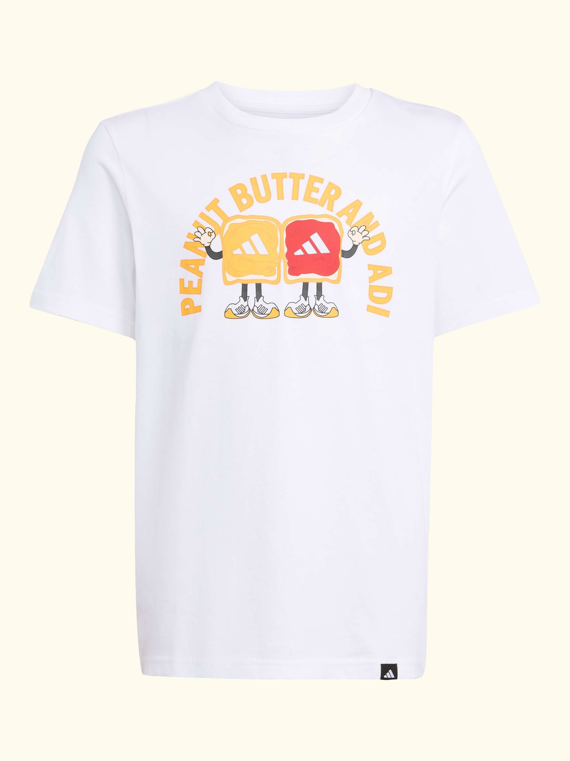 Kids' Cotton Food Graphic T-Shirt, White