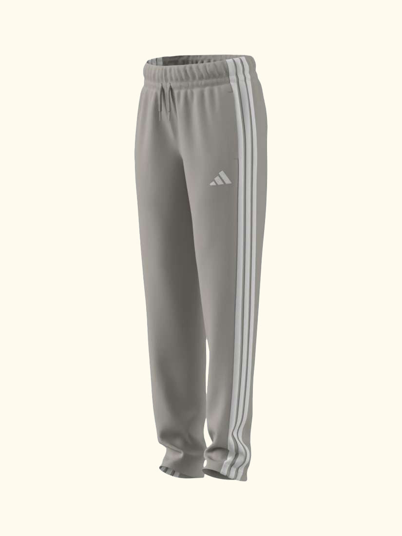 Kids' Cotton Blend Essentials Drawstring Trousers, Wonalu/White
