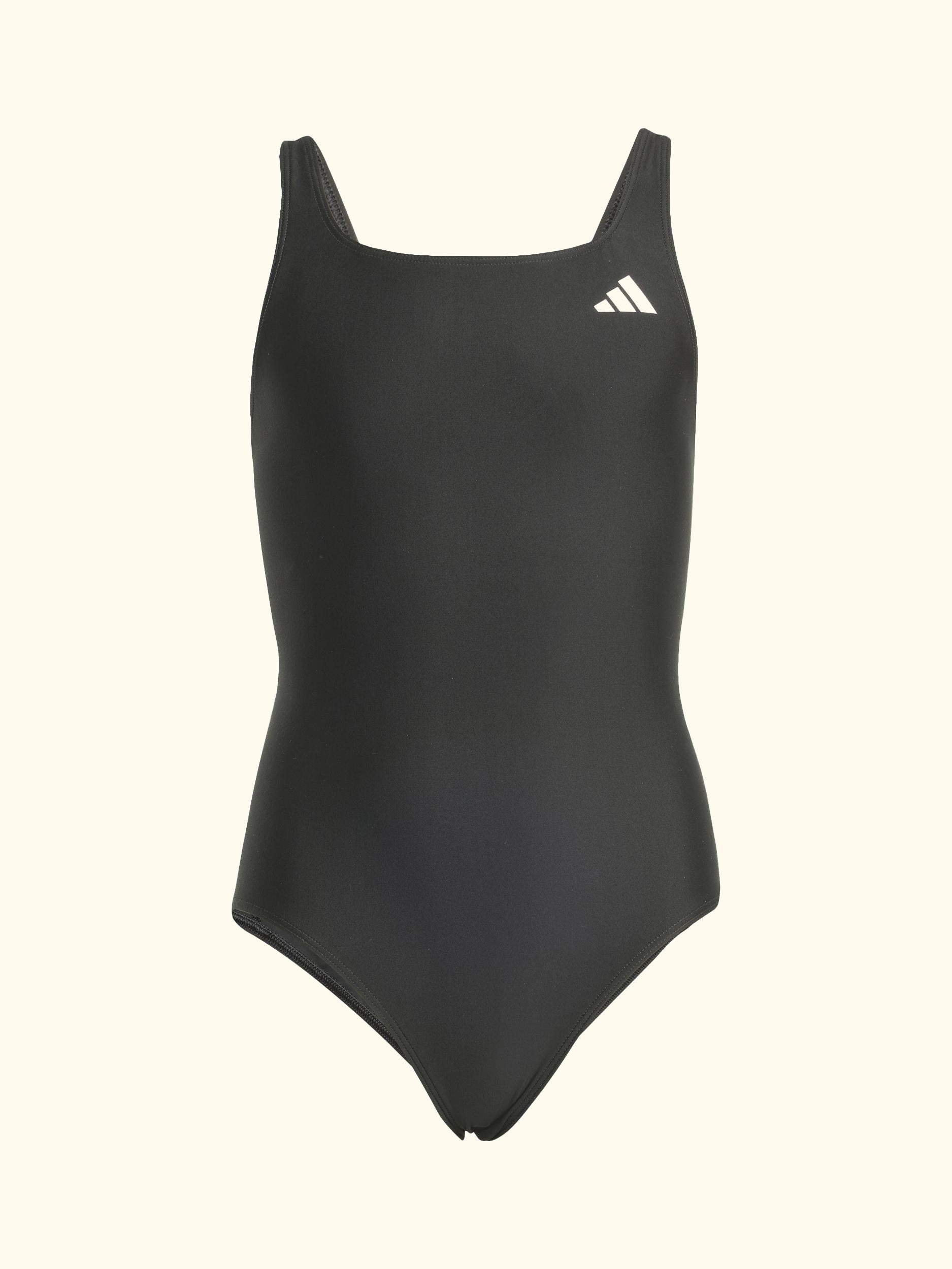 Kids' Essential V-Back Swimsuit, Black