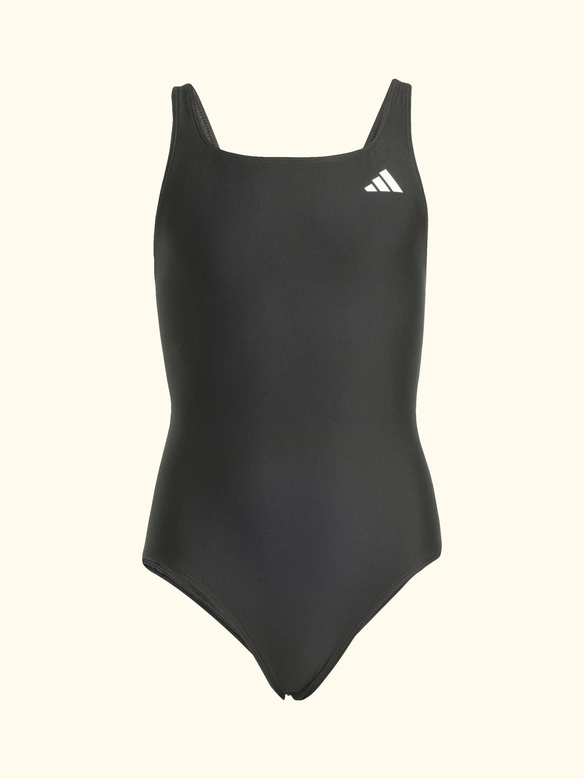 Kids' Essential V-Back Swimsuit, Black