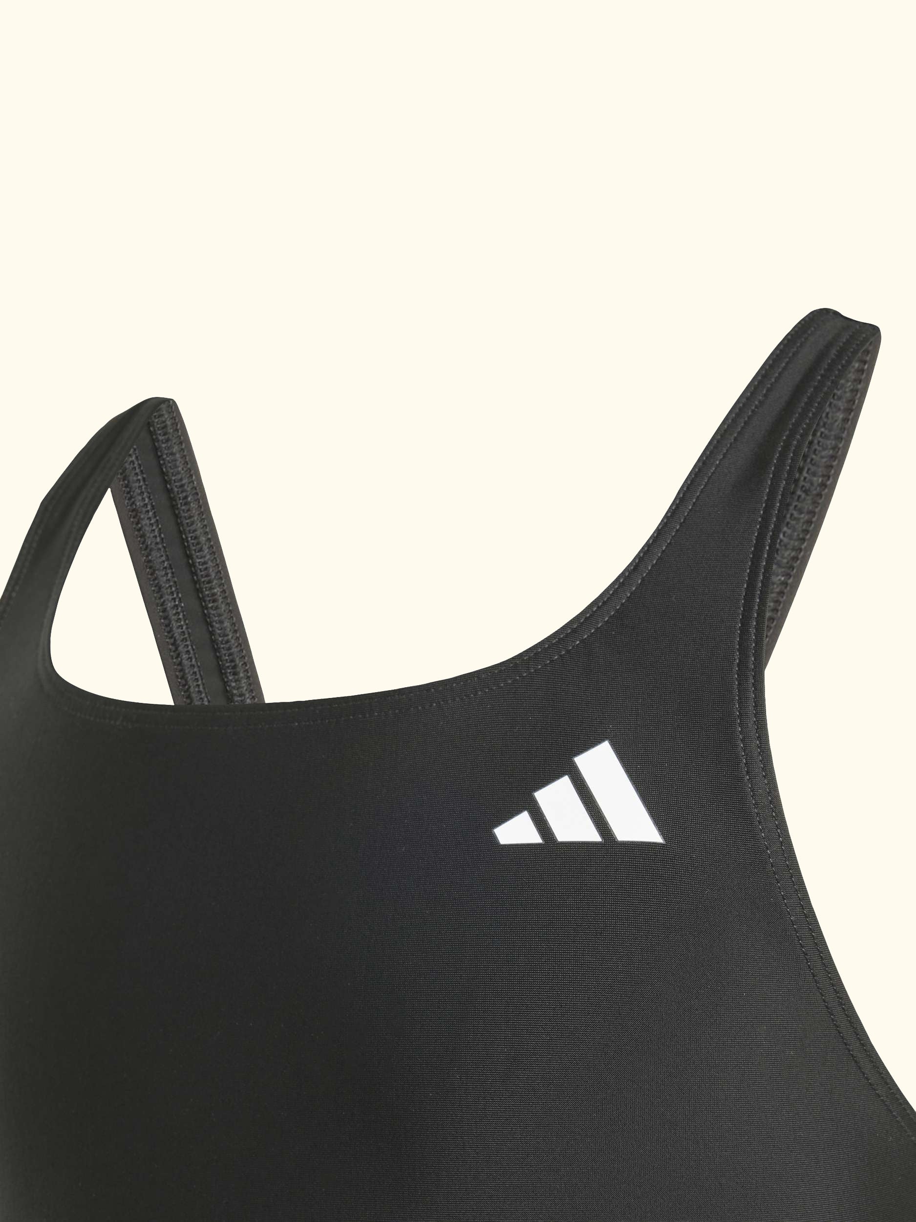 Kids' Essential V-Back Swimsuit, Black