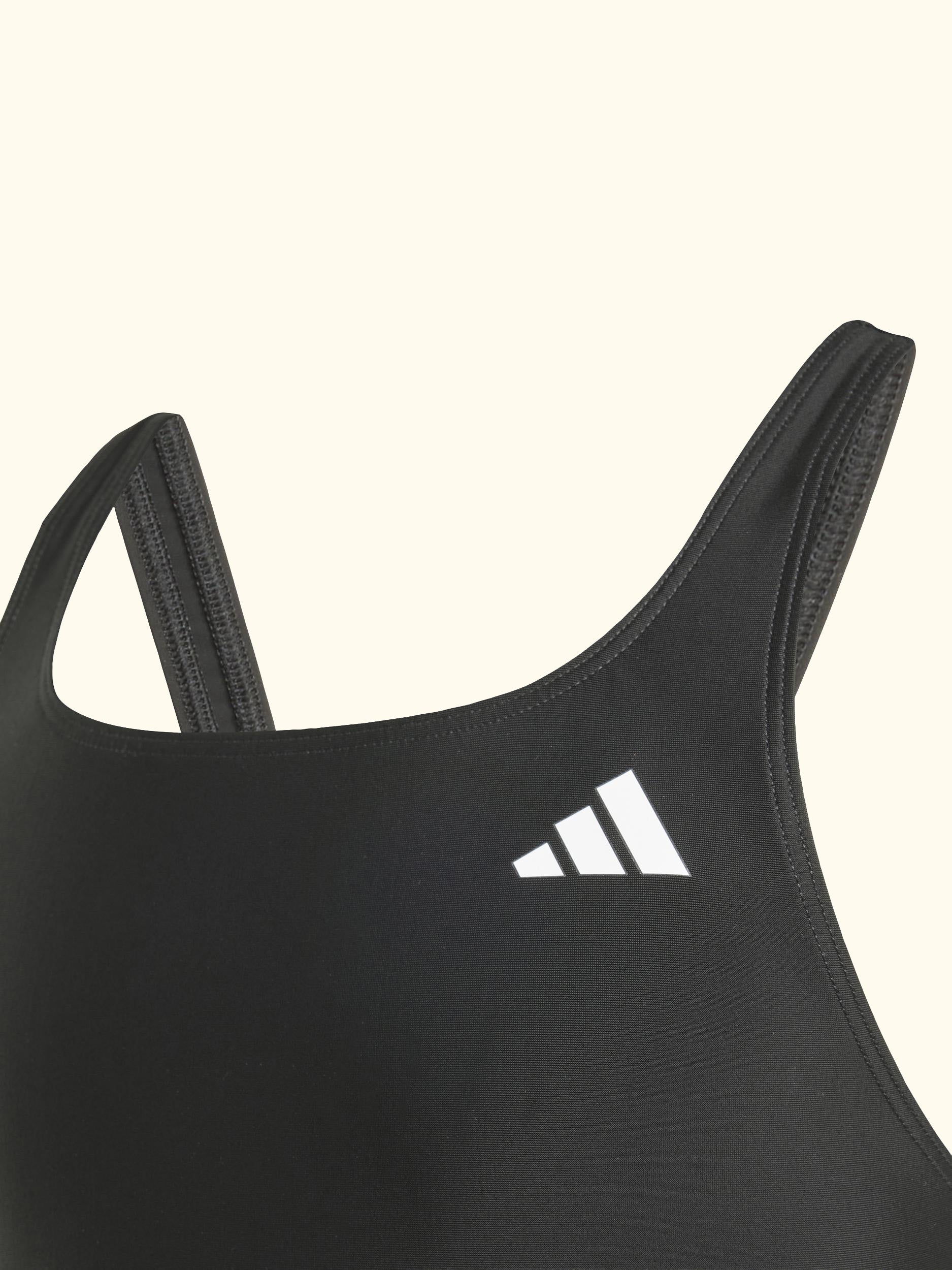 Kids' Essential V-Back Swimsuit, Black