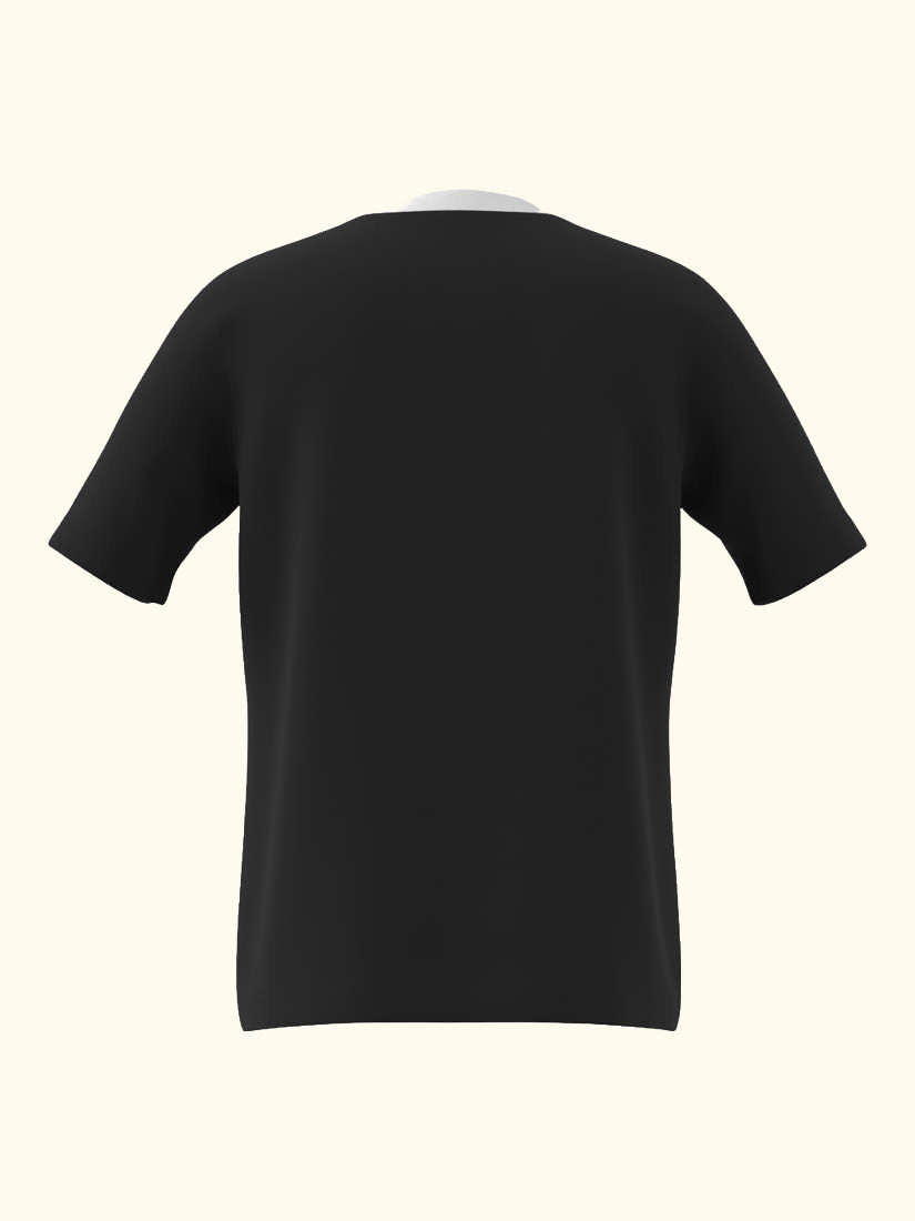 Kids' Football Jersey Shirt, Black