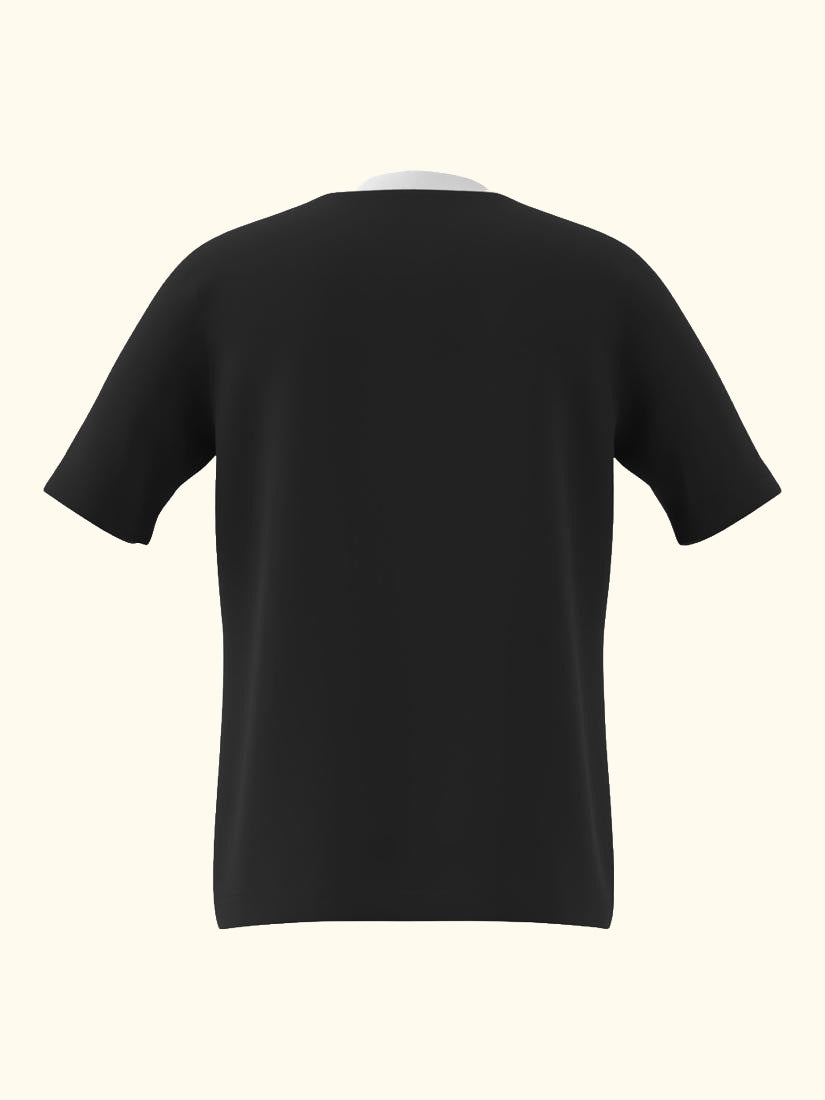 Kids' Football Jersey Shirt, Black