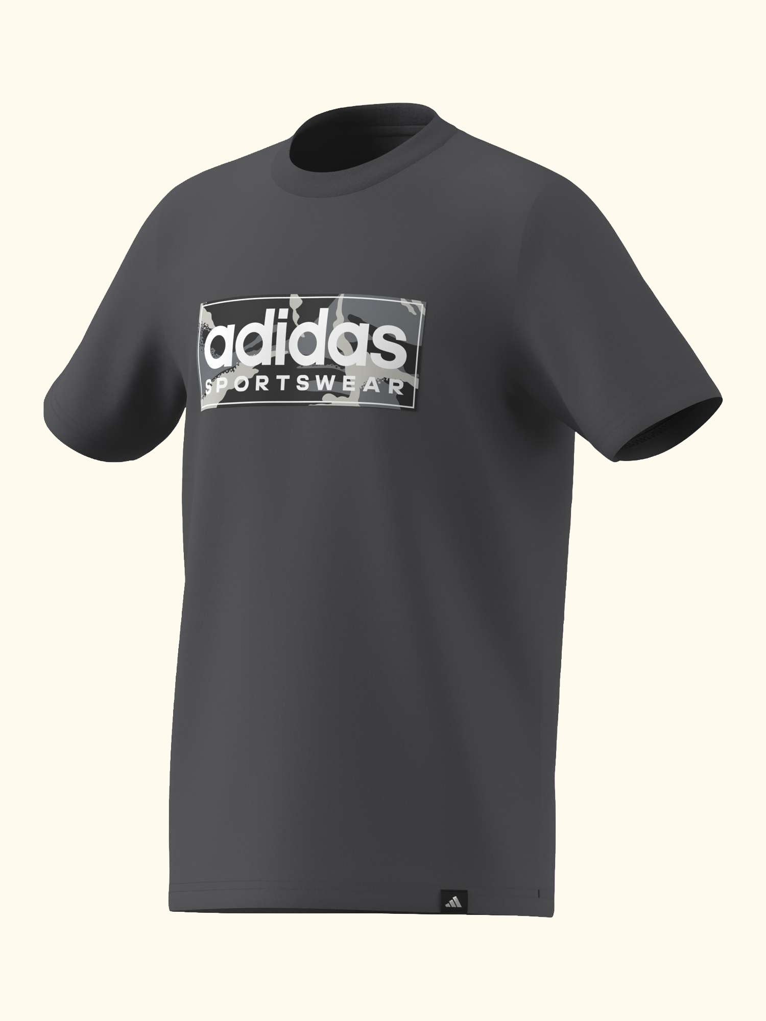 Kids' Camo Linear Graphic T-Shirt, Grey