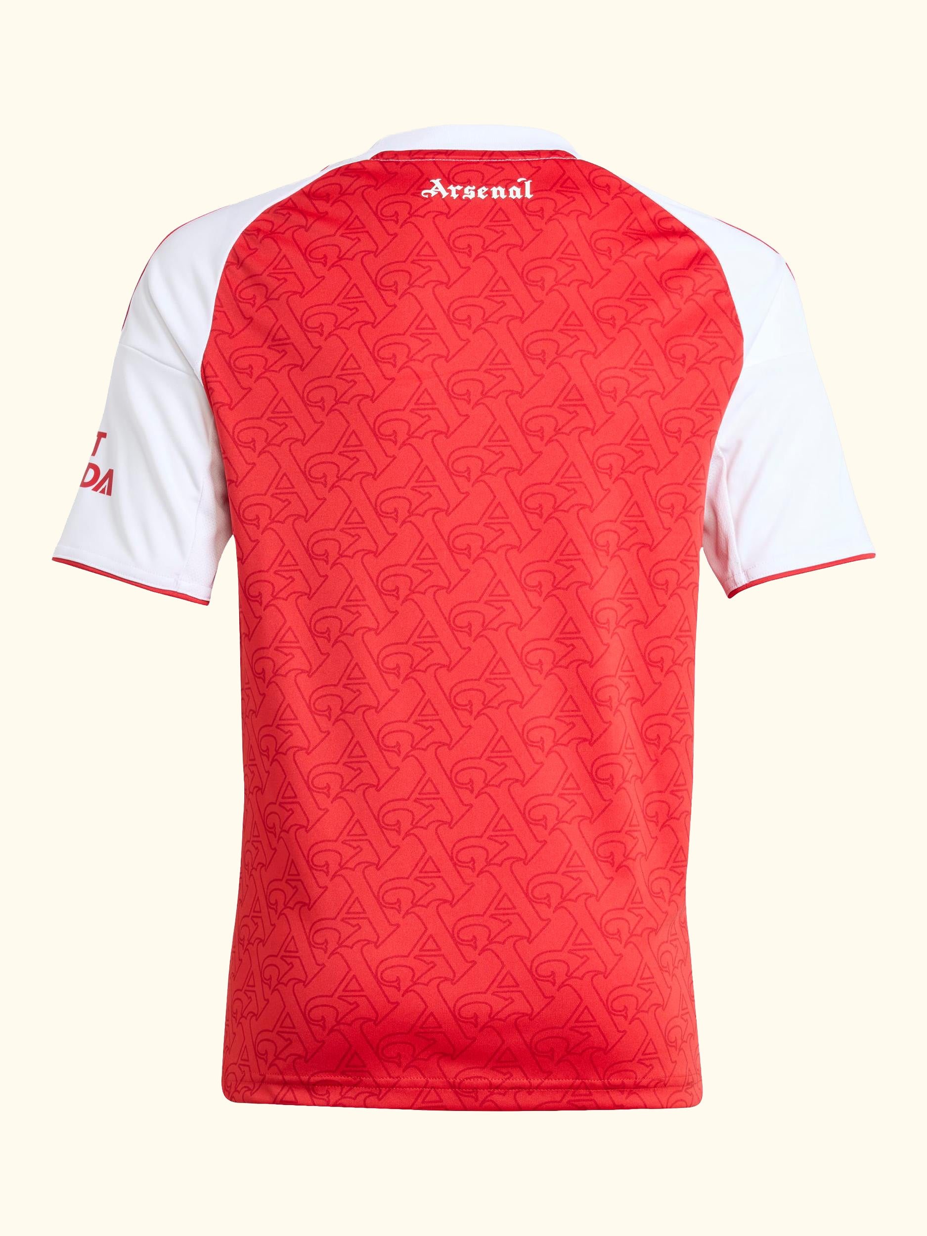 Kids' Arsenal Football Club Home Jersey Top, Betsca/White