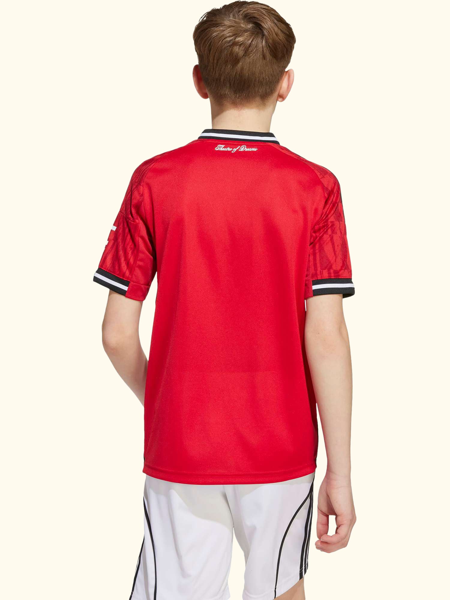 Kids' Manchester United Home Jersey Top, Red