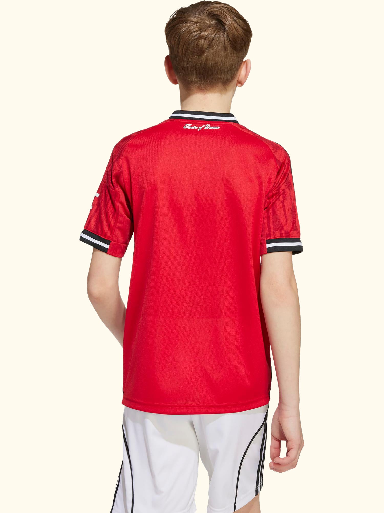 Kids' Manchester United Home Jersey Top, Red