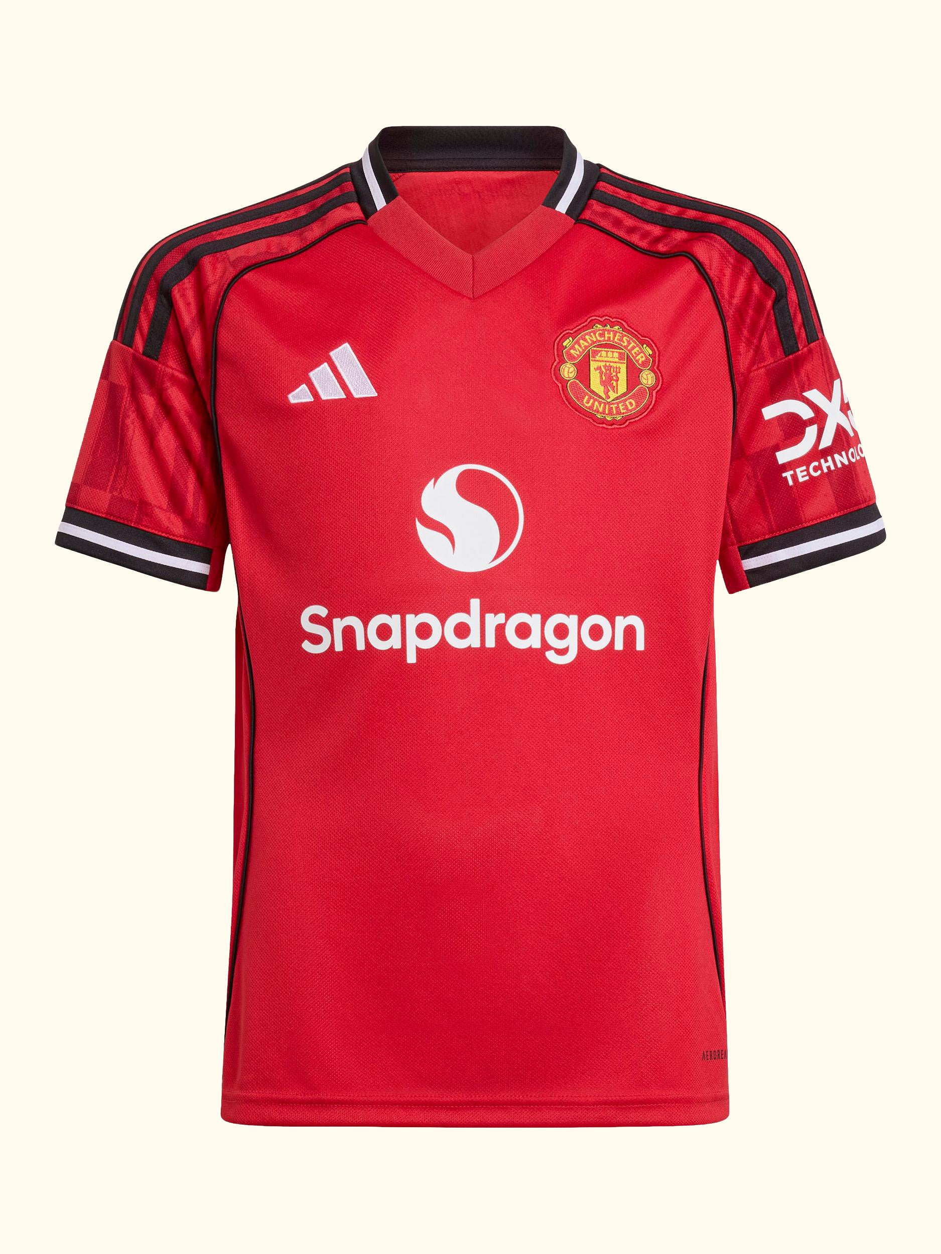 Kids' Manchester United Home Jersey Top, Red