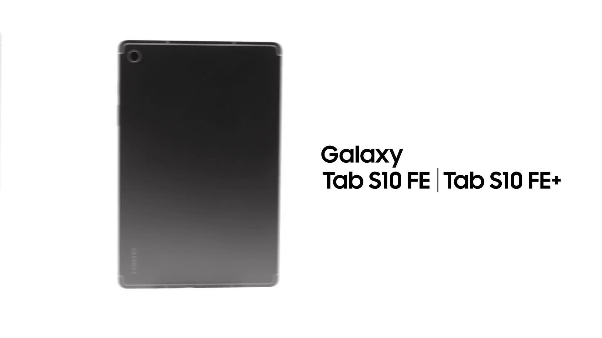 Galaxy Tab S10 FE Tablet with Bluetooth S Pen, Android, 12GB RAM, Wi-Fi, 10.9", Grey, 256GB