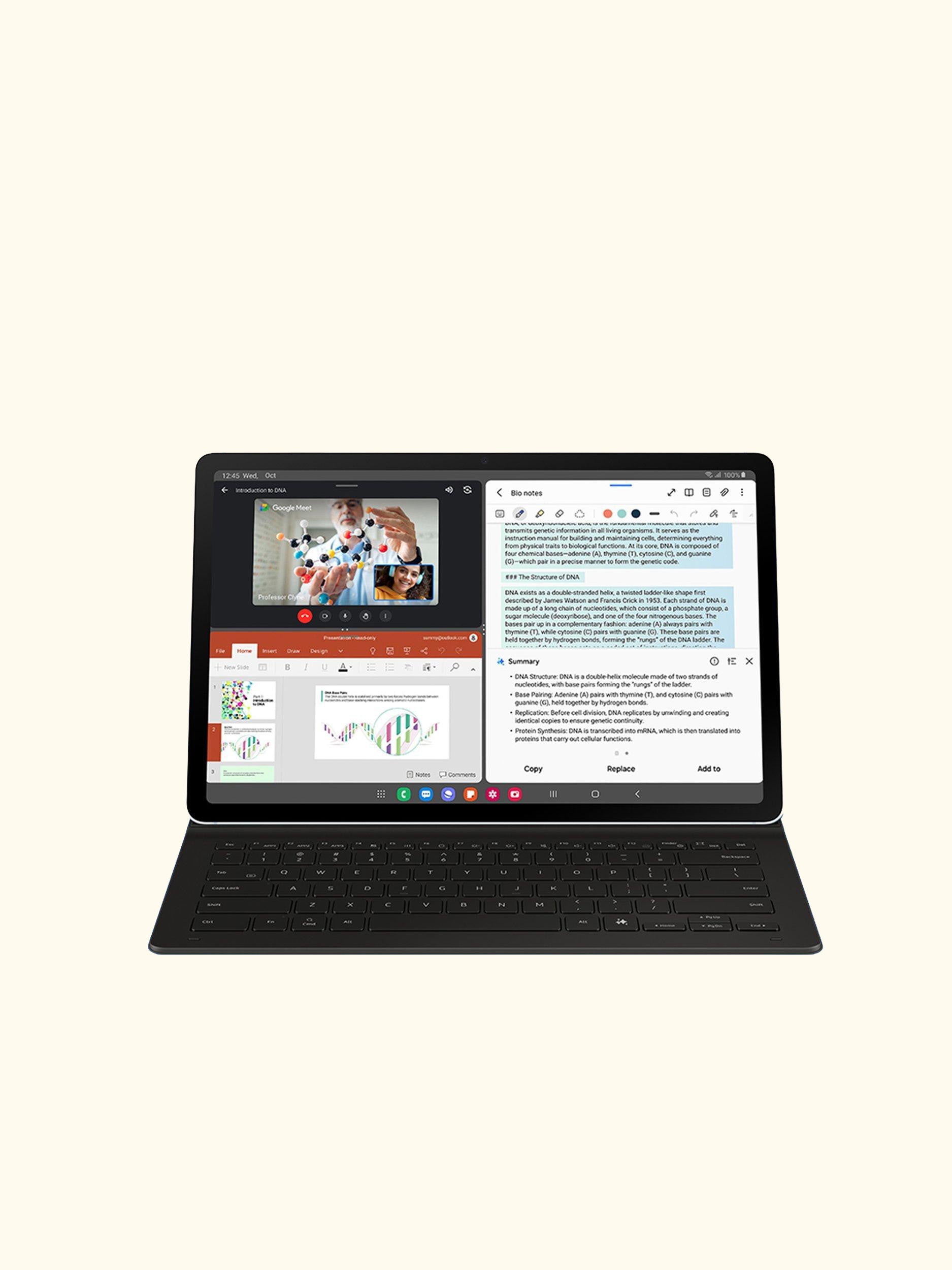 Galaxy Tab S10 FE Tablet with Bluetooth S Pen, Android, 12GB RAM, Wi-Fi, 10.9", Grey, 256GB