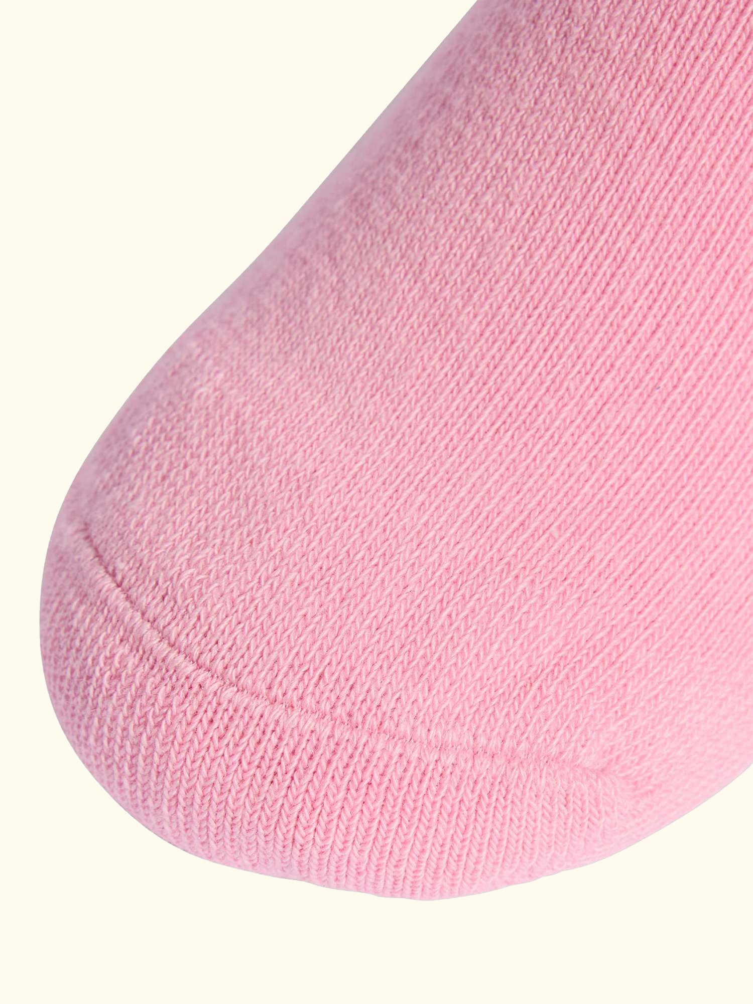 Kids' Cotton Blend Ankle Socks, Pack of 5, Pink/Grey/White, 2 - 3.5