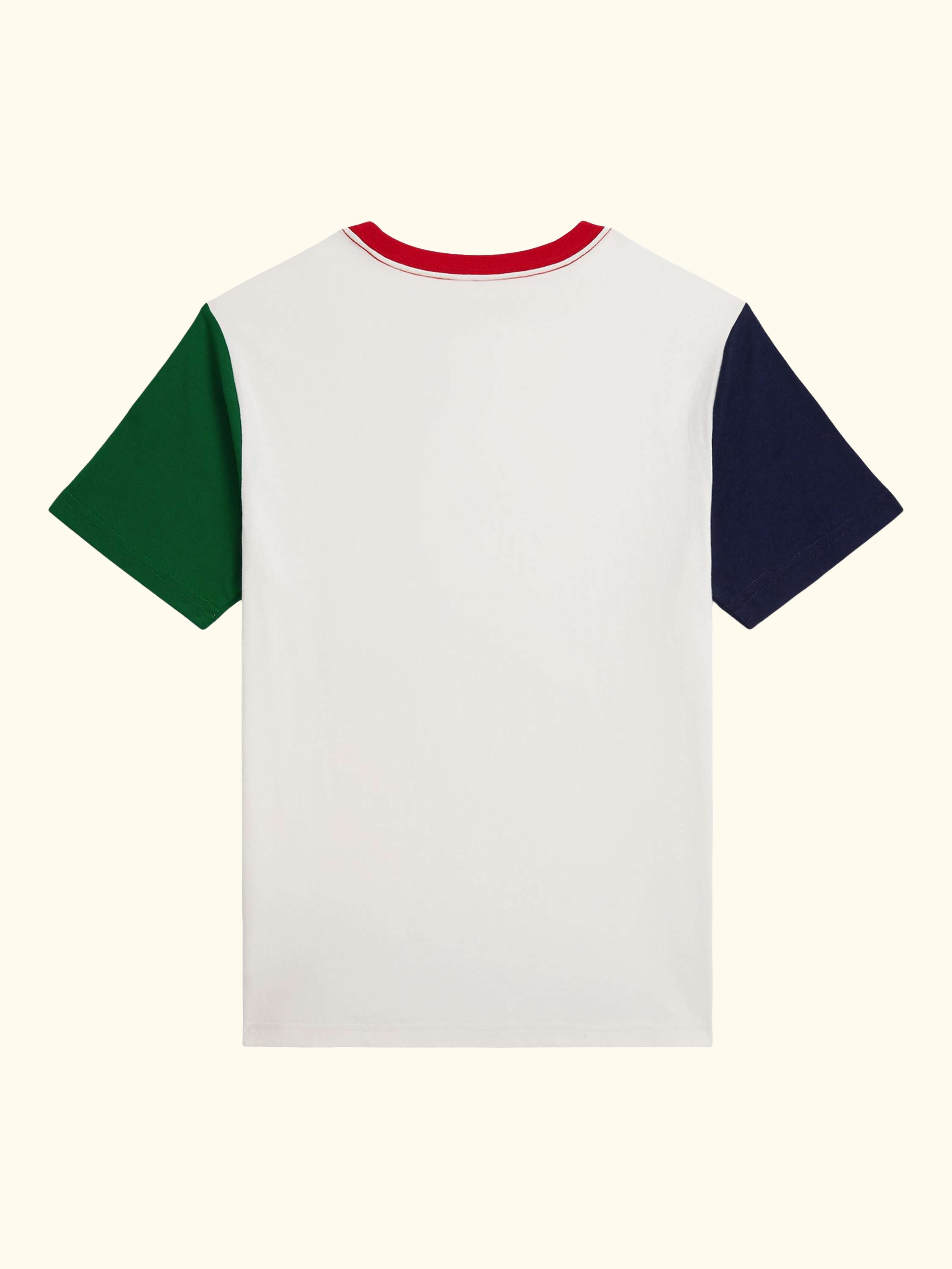 Kids' Cotton Knitted Polo Logo T-Shirt, Nevis