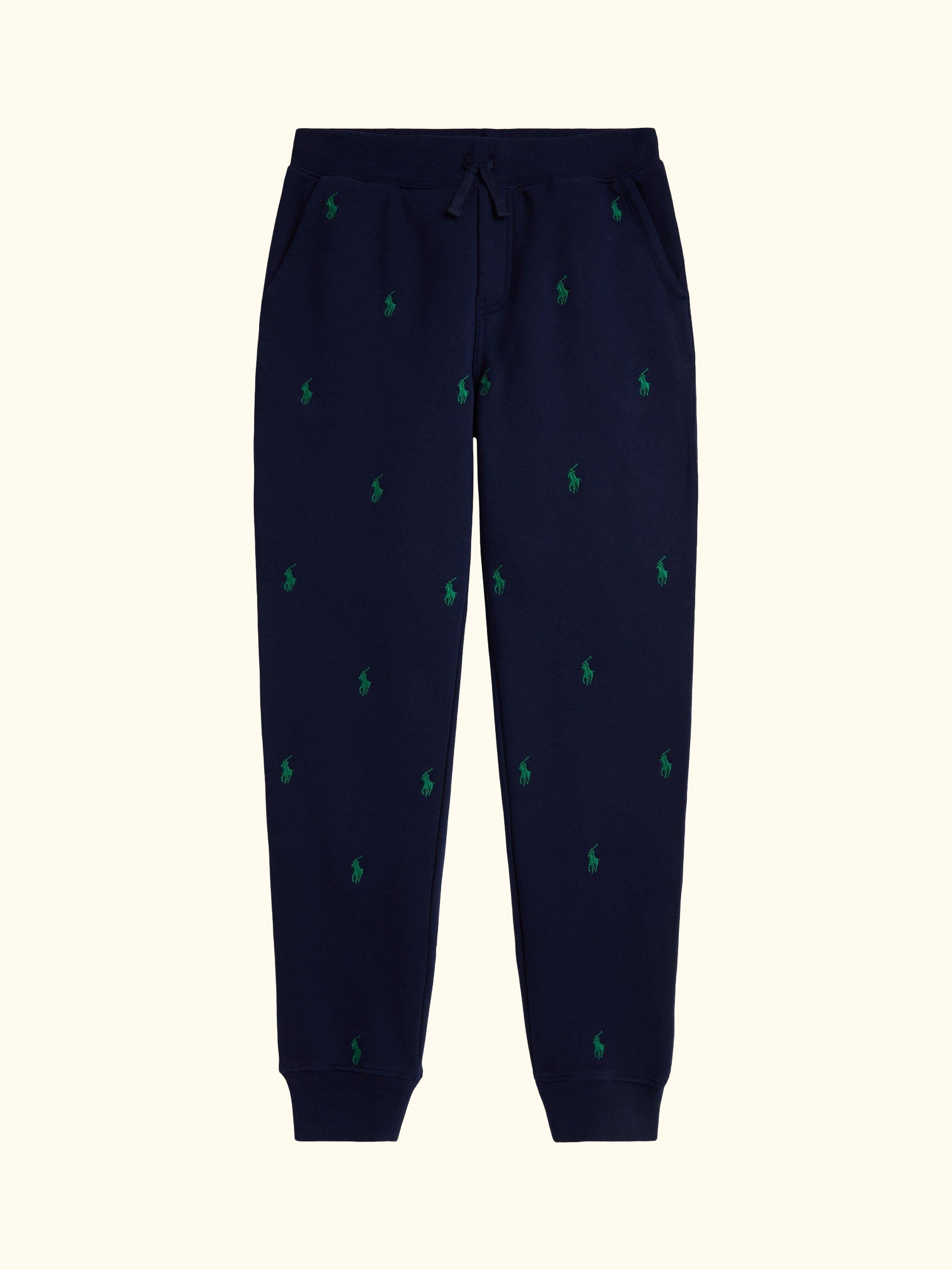 Polo Ralph Lauren Kids' Cotton Blend Knit Joggers, Refined Navy