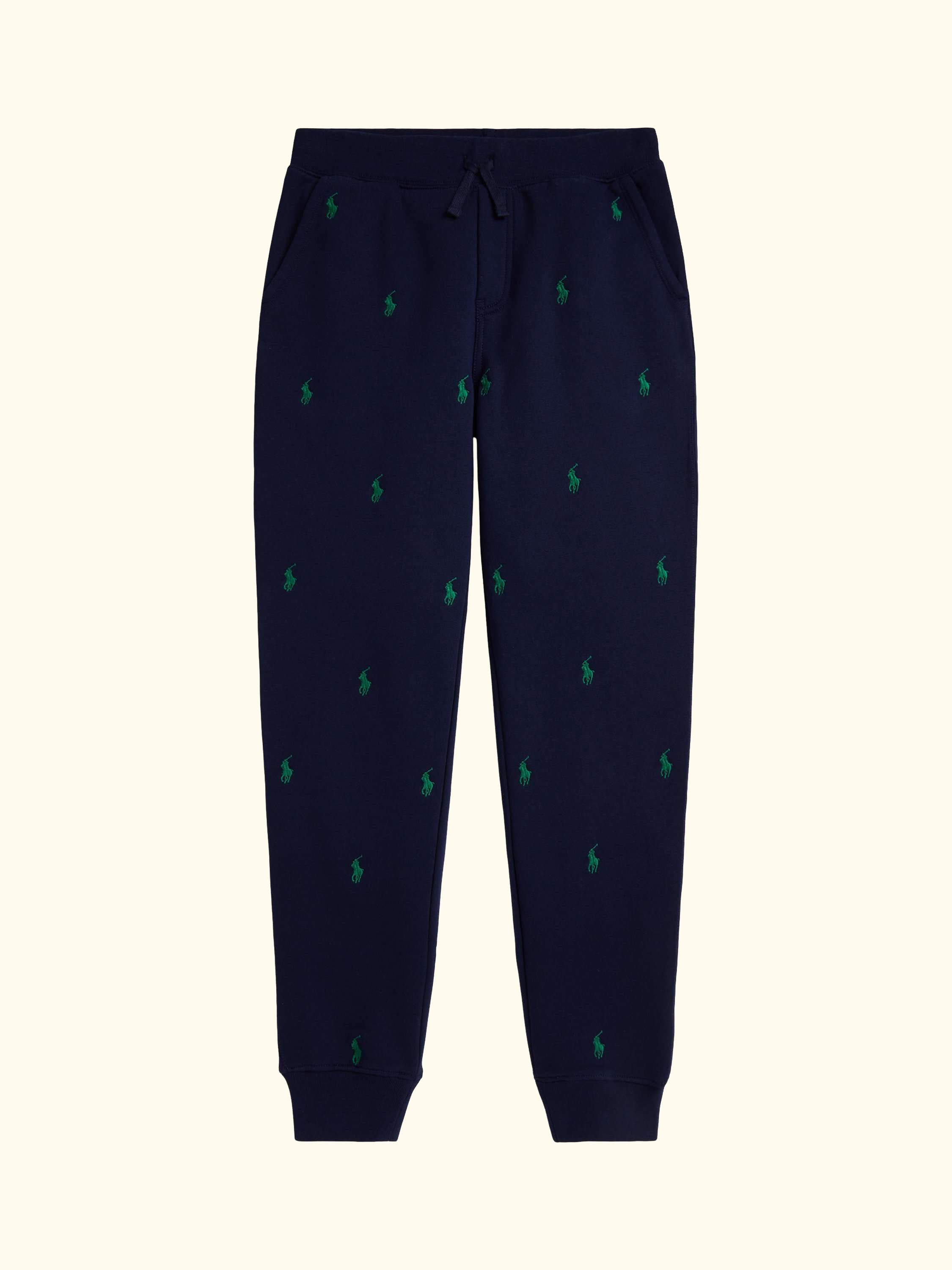 Polo Ralph Lauren Kids' Cotton Blend Knit Joggers, Refined Navy