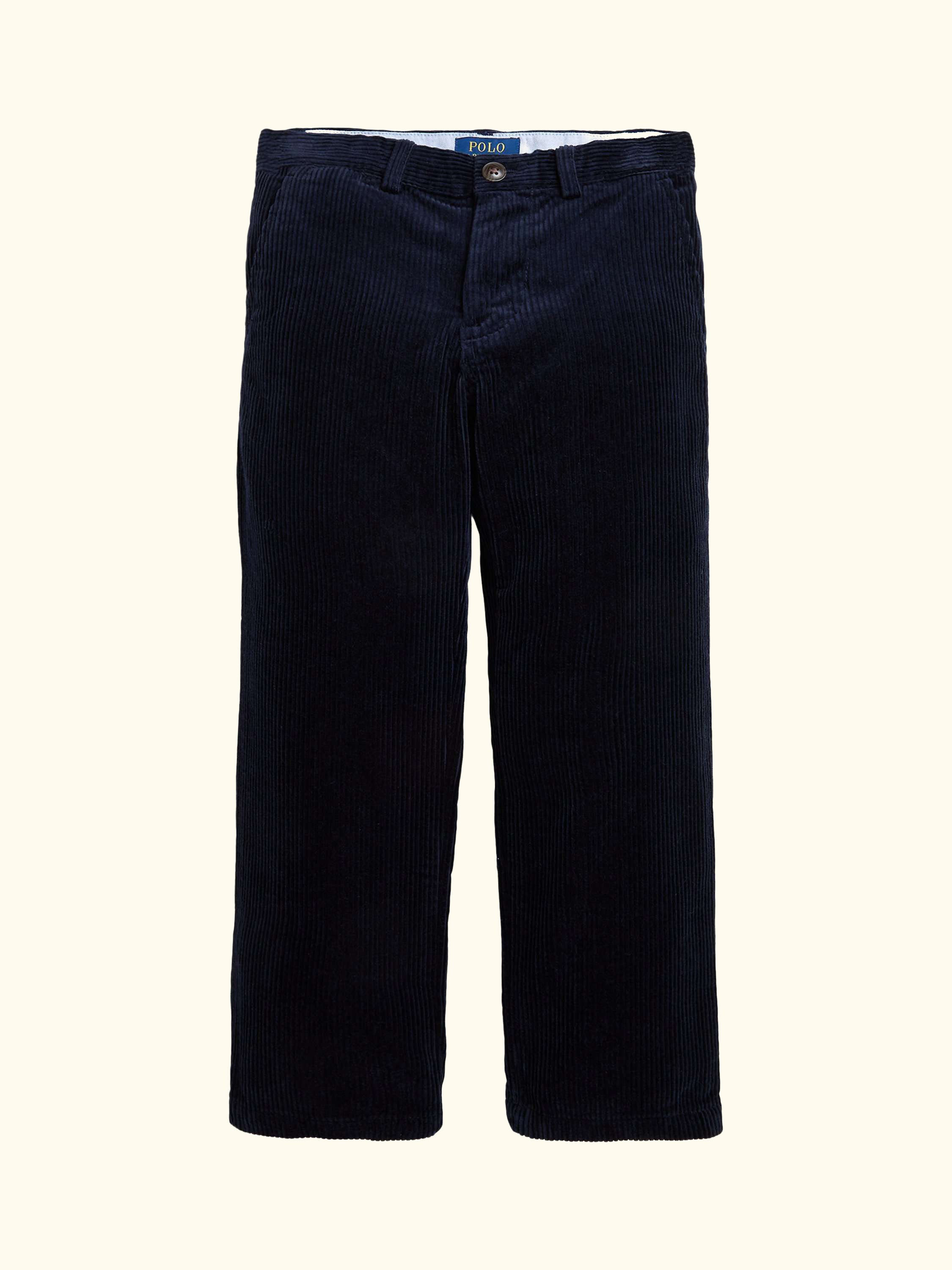 Kids' Corduroy Trousers, Hunter Navy