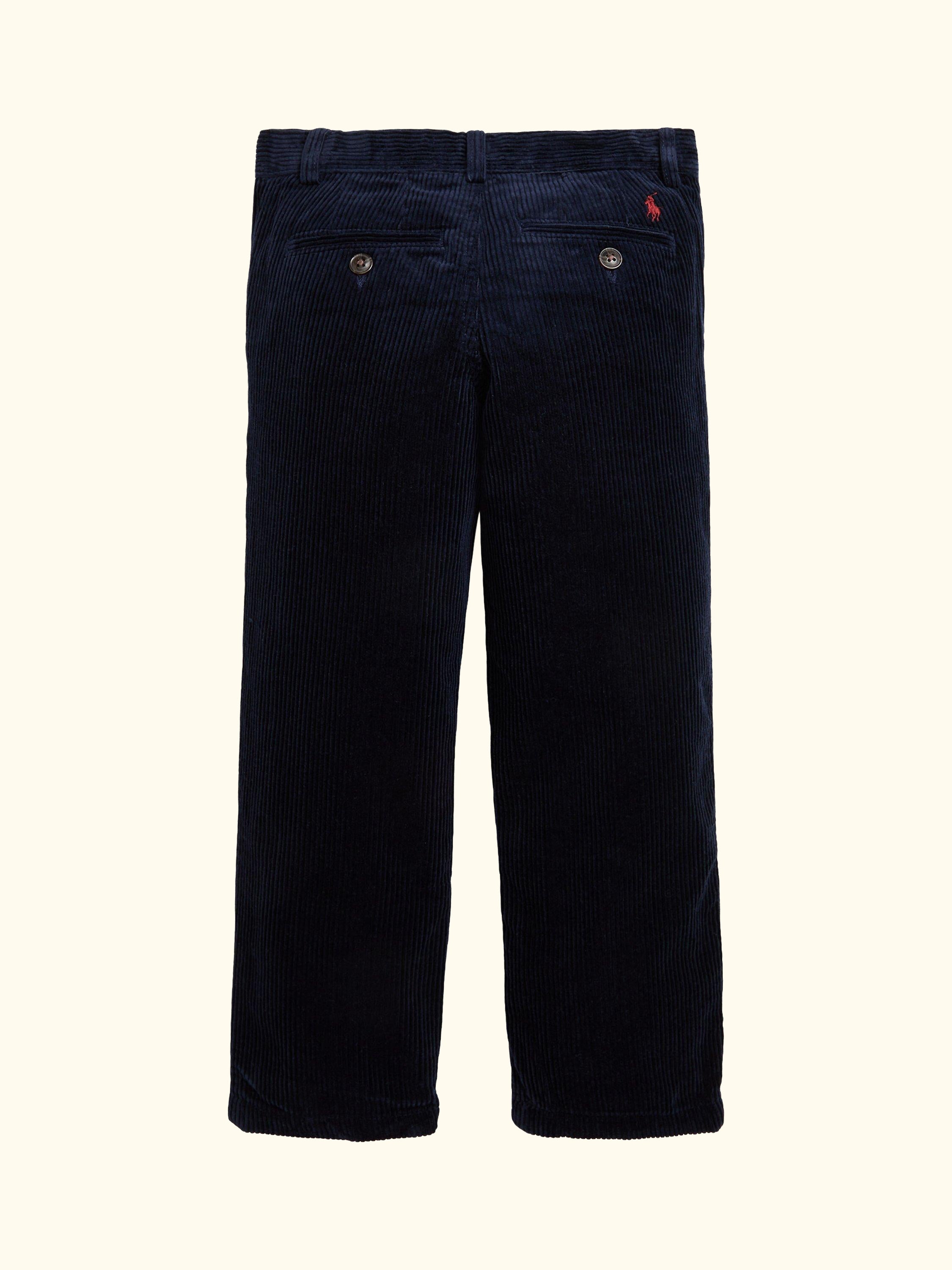 Kids' Corduroy Trousers, Hunter Navy