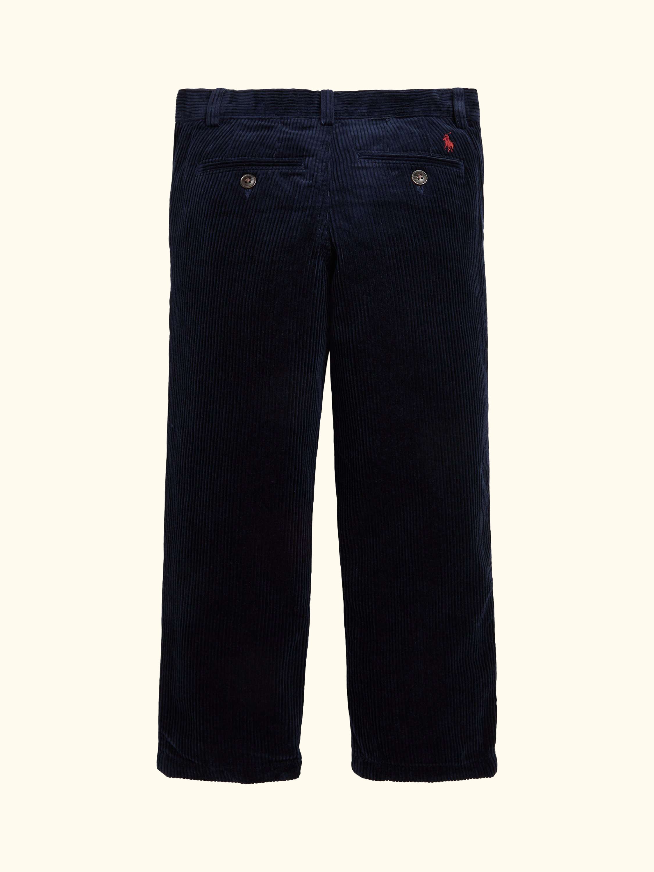 Kids' Corduroy Trousers, Hunter Navy