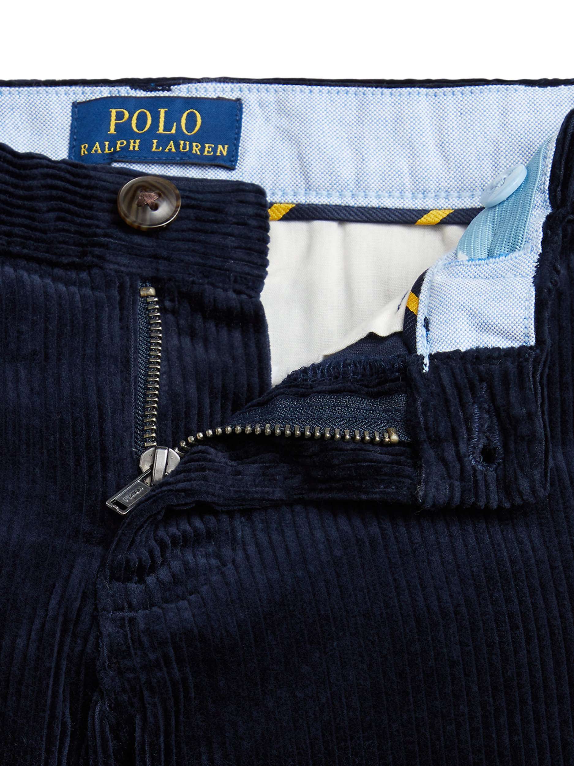 Kids' Corduroy Trousers, Hunter Navy