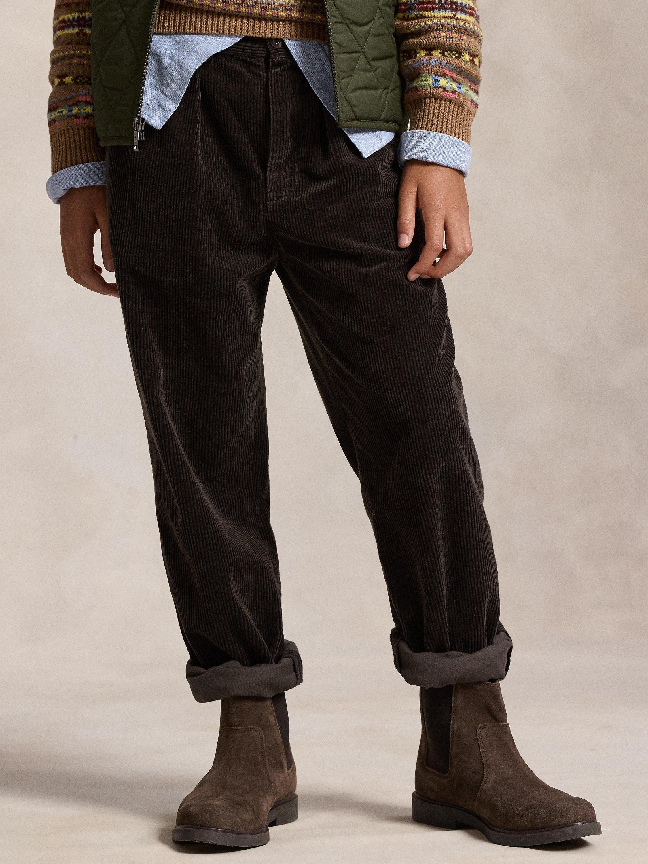 Polo Ralph Lauren Kids' Corduroy Chinos, Brown