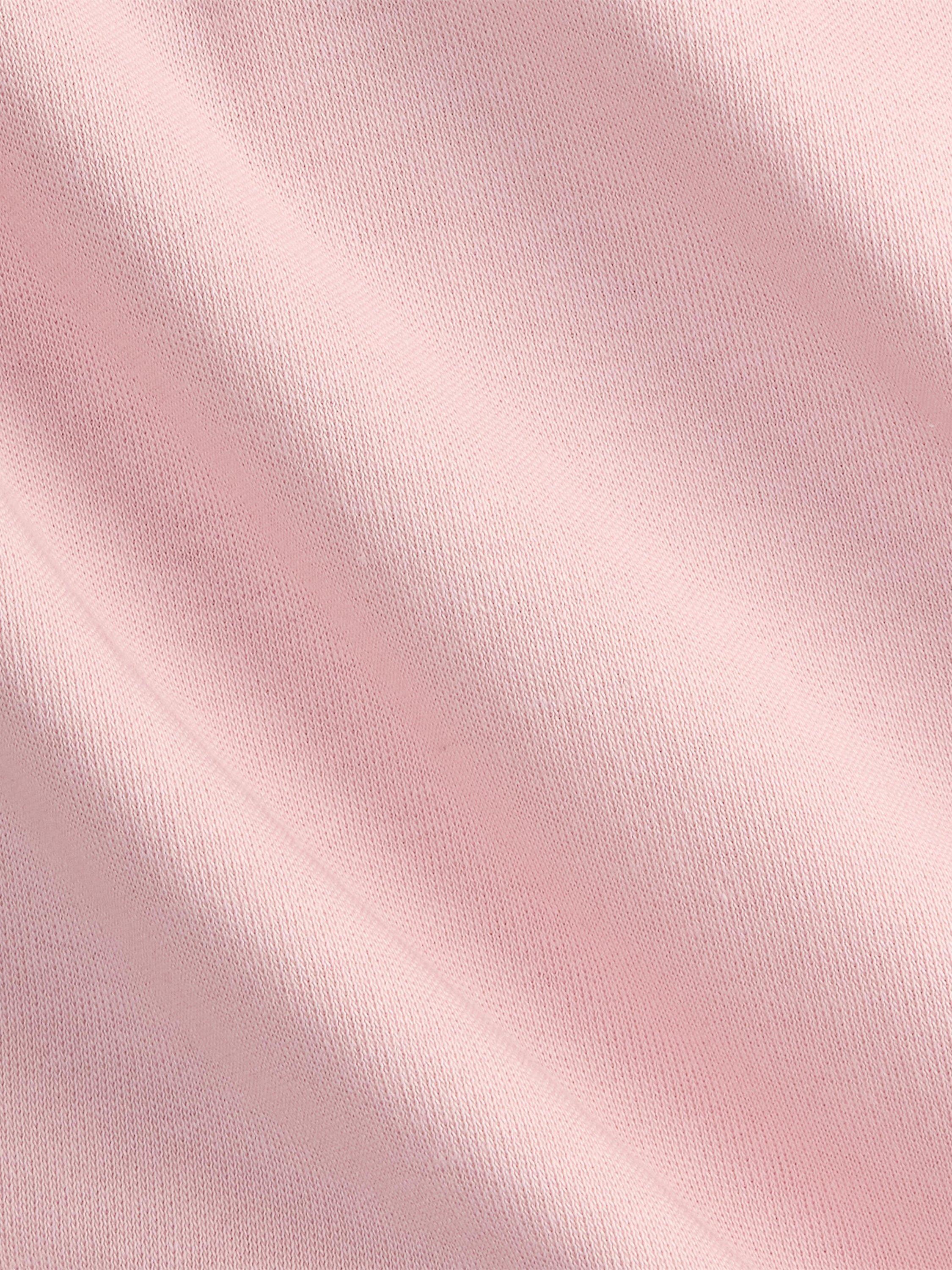 Baby Knitted Polo Dress, Surfside Rose