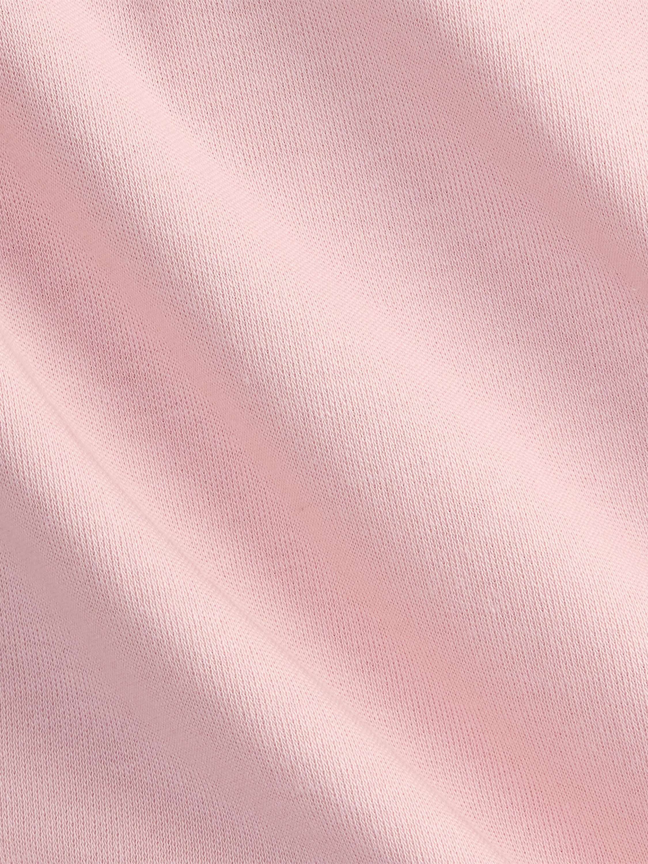Baby Knitted Polo Dress, Surfside Rose