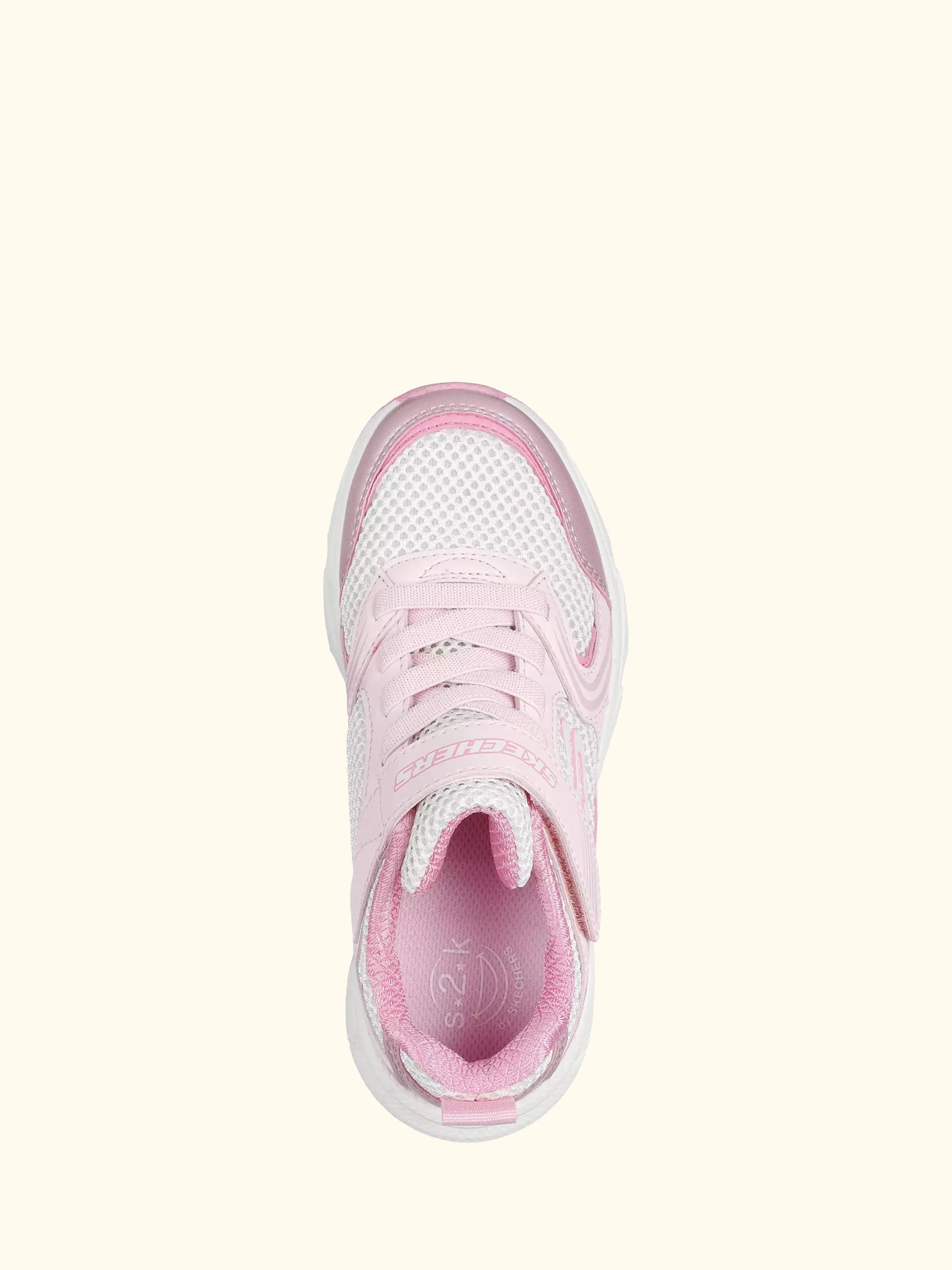 Skechers Kids' Retro Graph Trainers, Pink