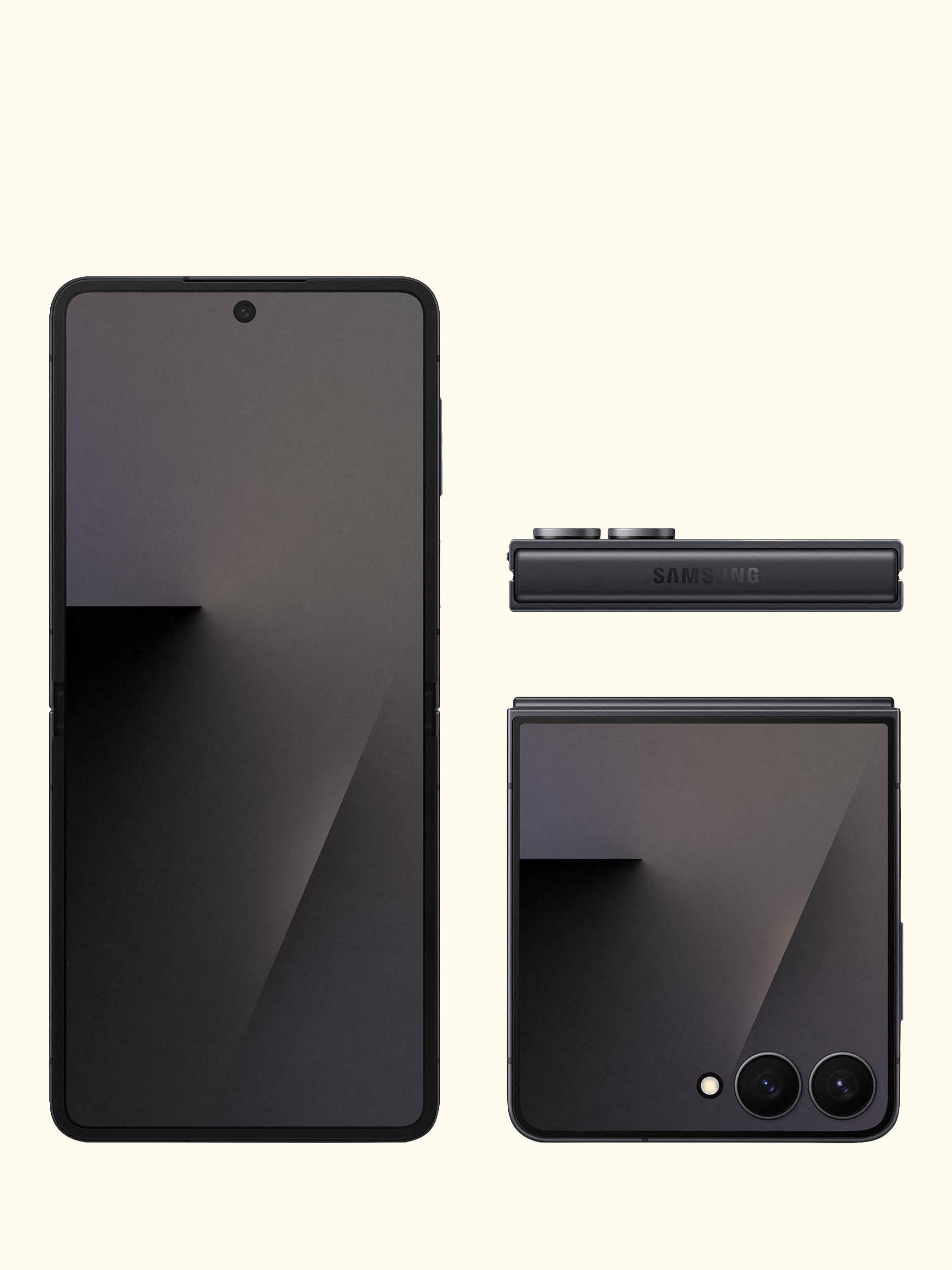 Galaxy Z Flip7, 5G Foldable Smartphone, 12GB RAM, 6.9", Galaxy AI, 5G, SIM Free, Blue Shadow, 256GB