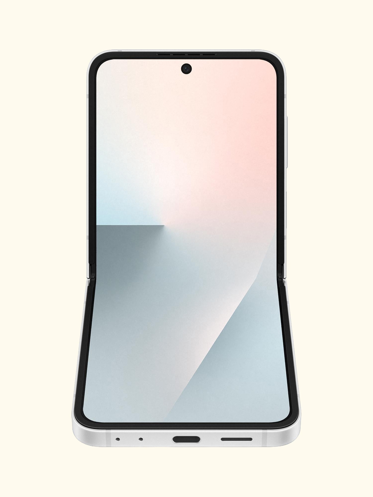 Galaxy Z Flip7 FE, 5G Foldable Smartphone, 8GB RAM, 6.7", Galaxy AI, 5G, SIM Free, White, 256GB