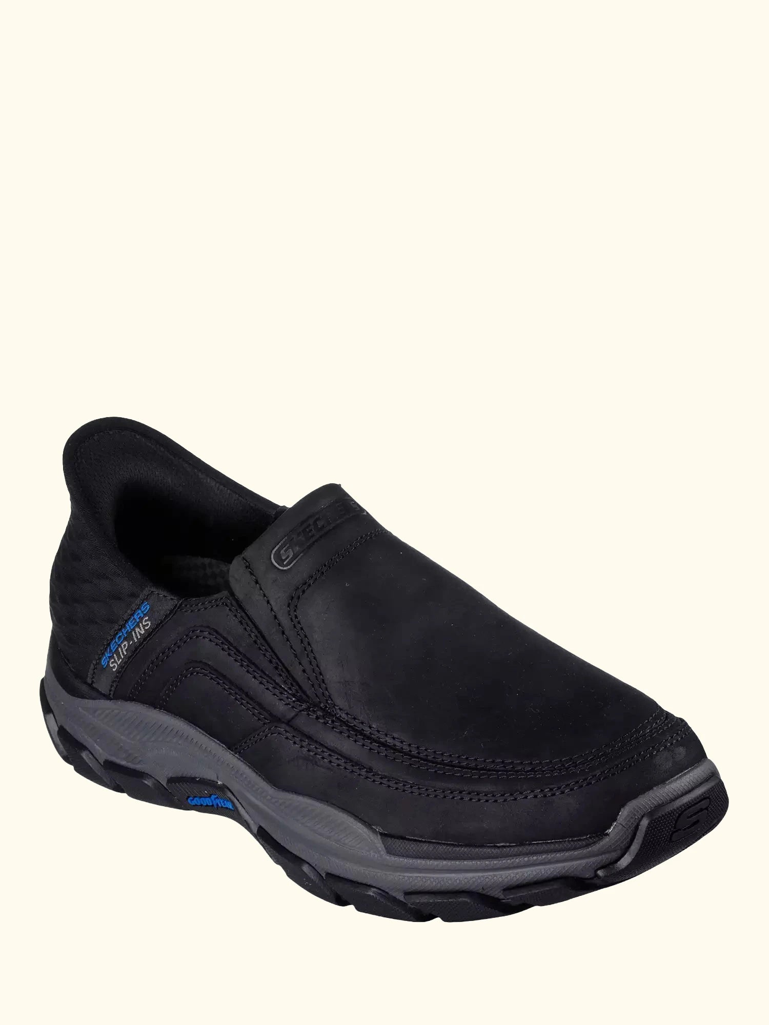 Skechers Respected Elgin Leather Slip On