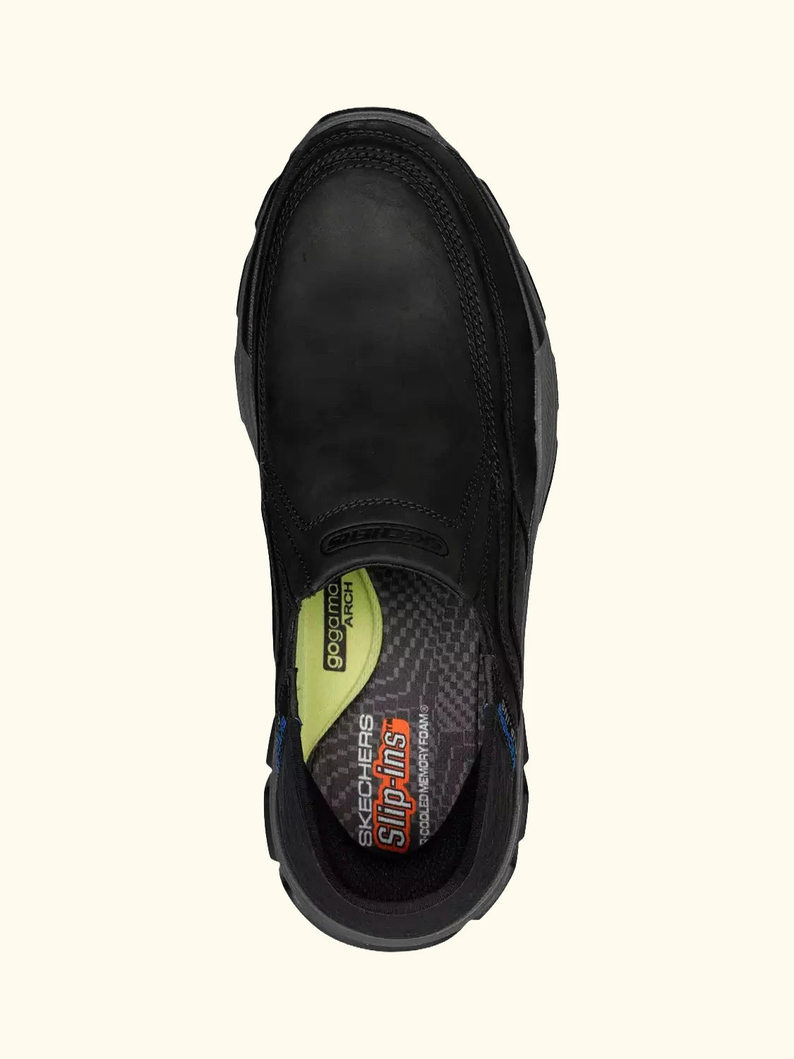 Skechers Respected Elgin Leather Slip On