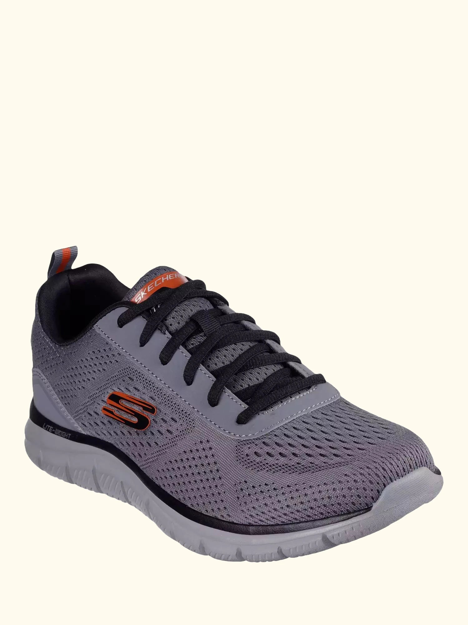 Skechers Track Leshur Trainers, Charcoal