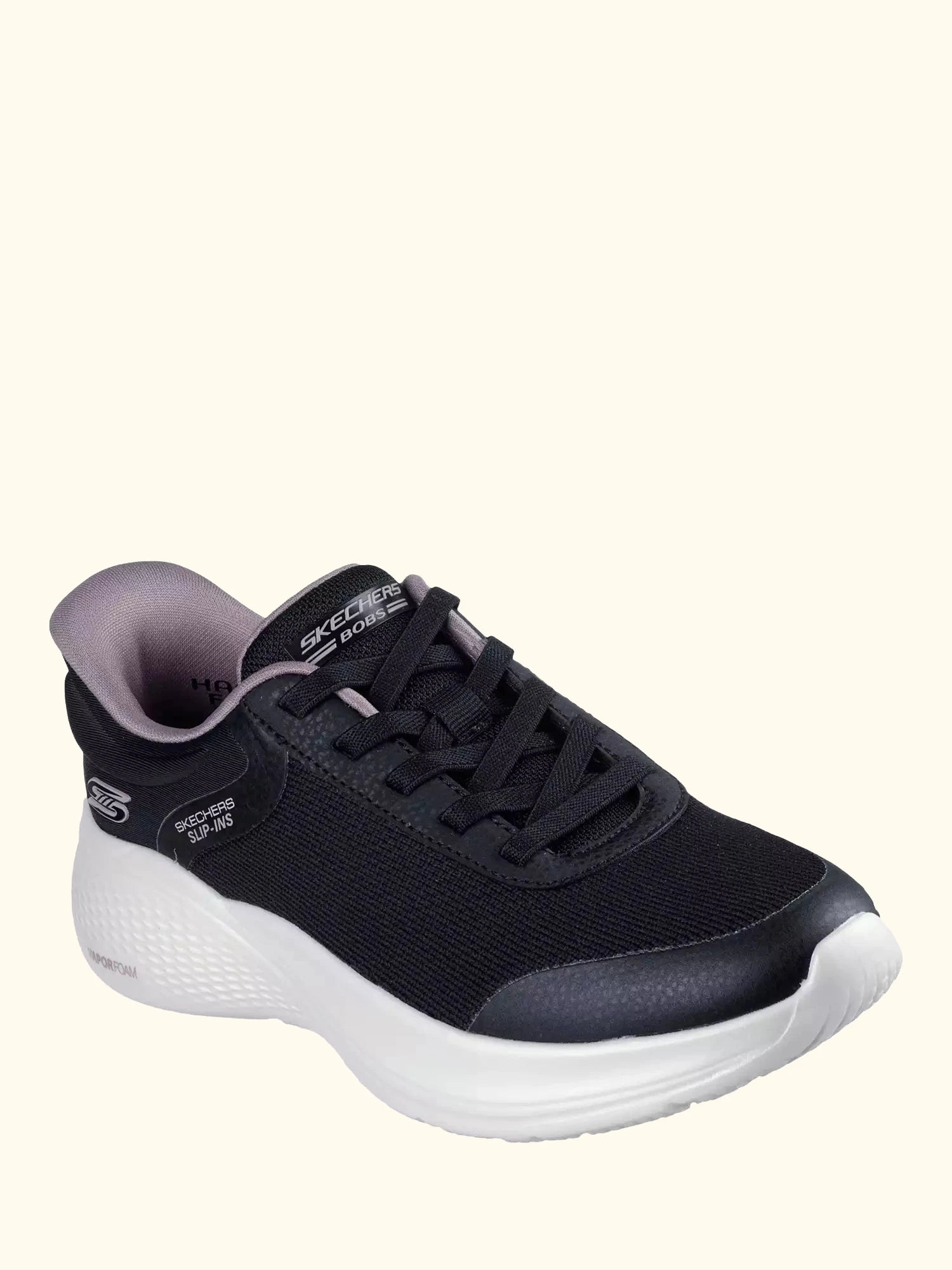 Skechers BOBS Infinity Vapor Glow Trainers, Black