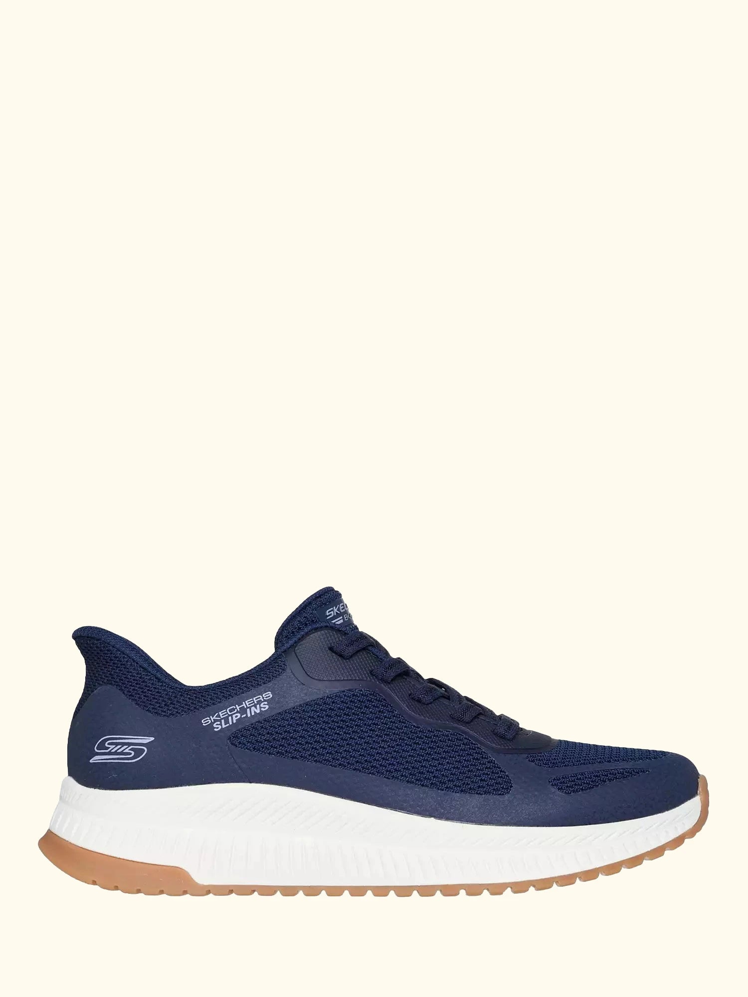 Skechers Hands Free Slip-ins BOBS Sport Squad Chaos 4 Staple Look Trainers