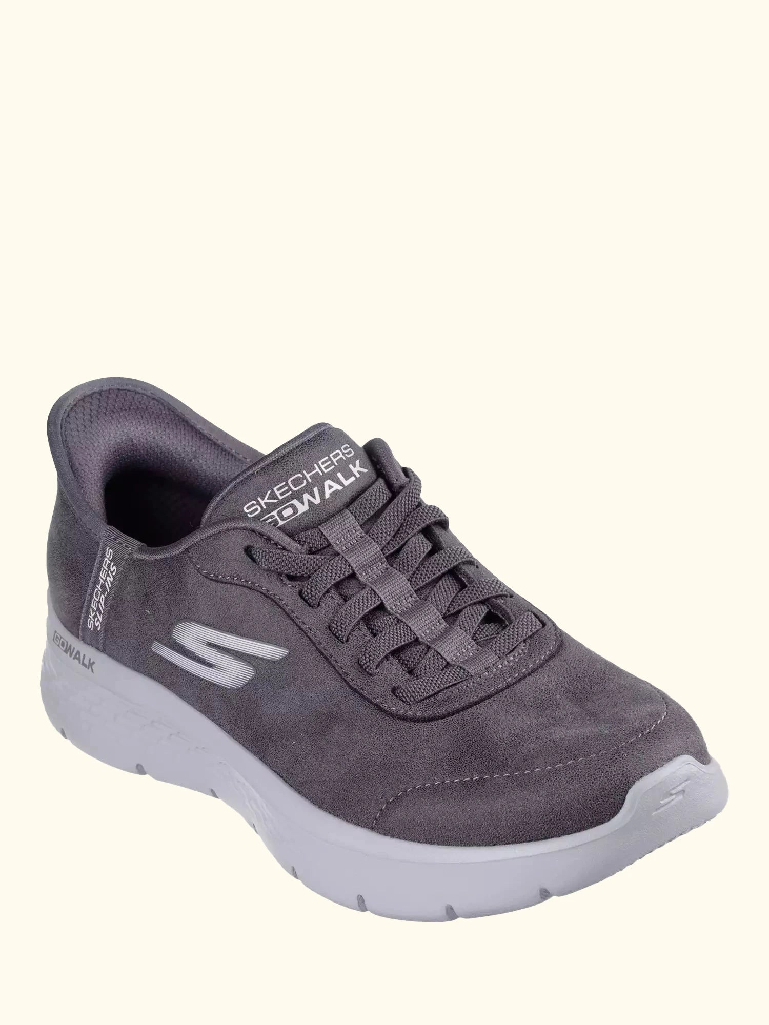 Skechers GO WALK Flex Mali Trainers, Charcoal