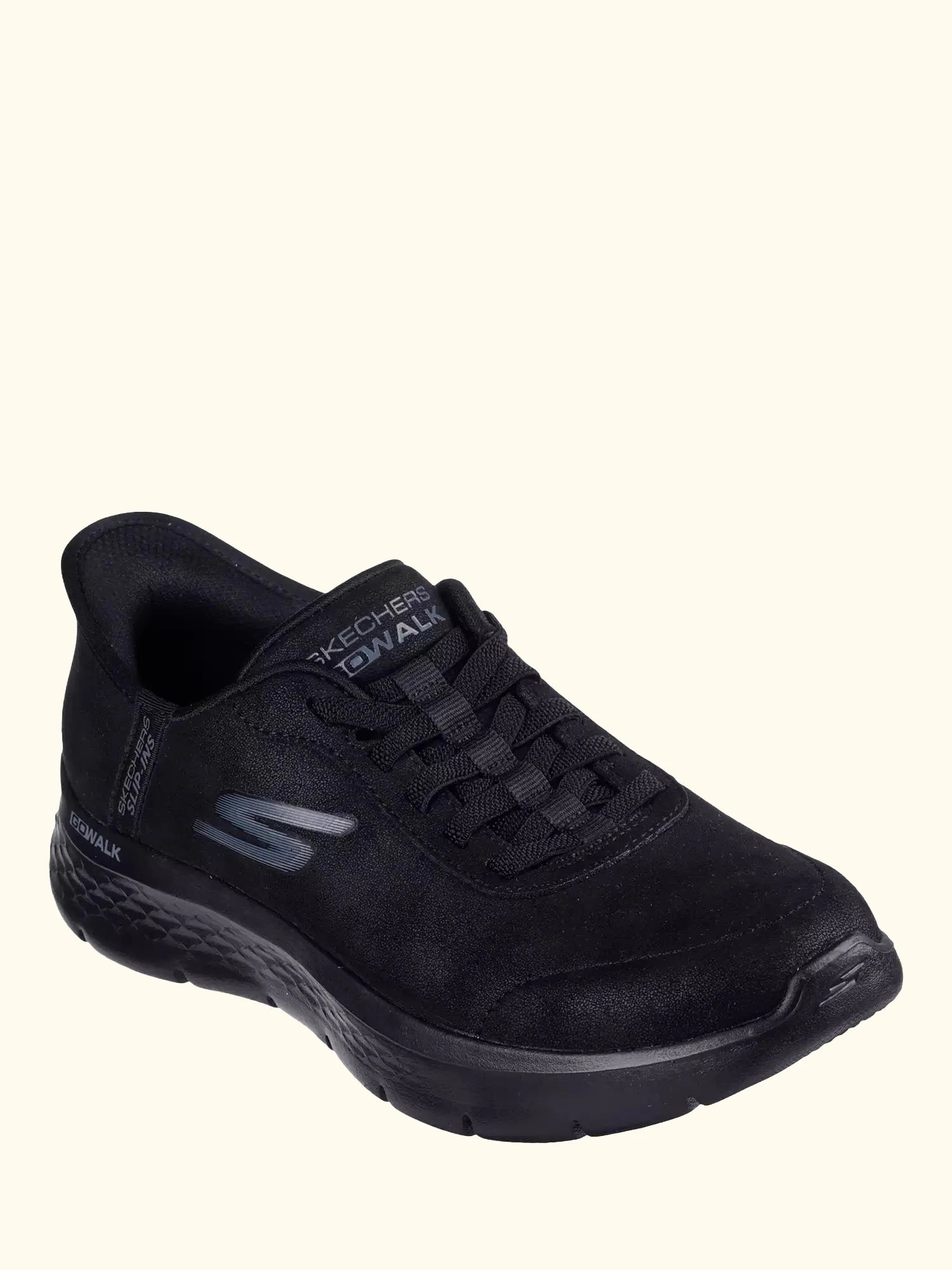Skechers GO WALK Flex Trainers, Black