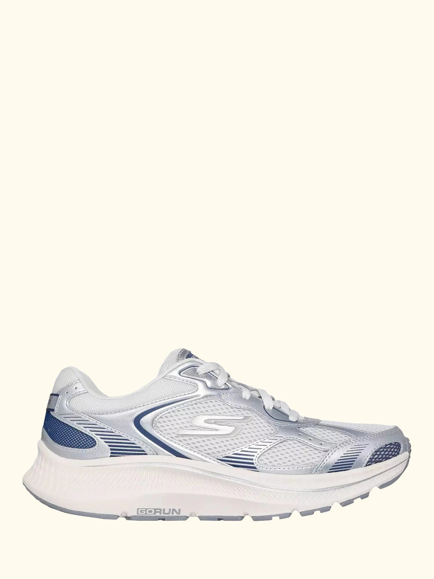 Skechers GO RUN Consistent 2.0 Volt Trainers, Silver