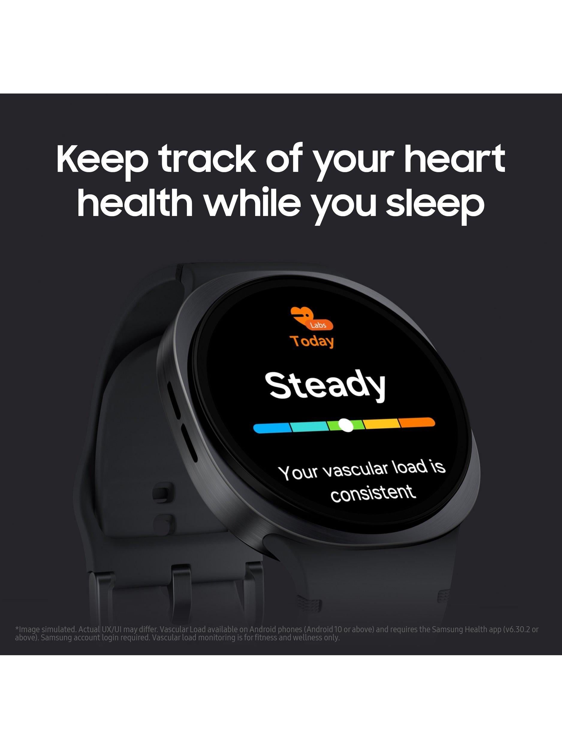 Galaxy Watch8, Bluetooth, Galaxy AI, Aluminium with Silicone Strap, Silver, 44mm