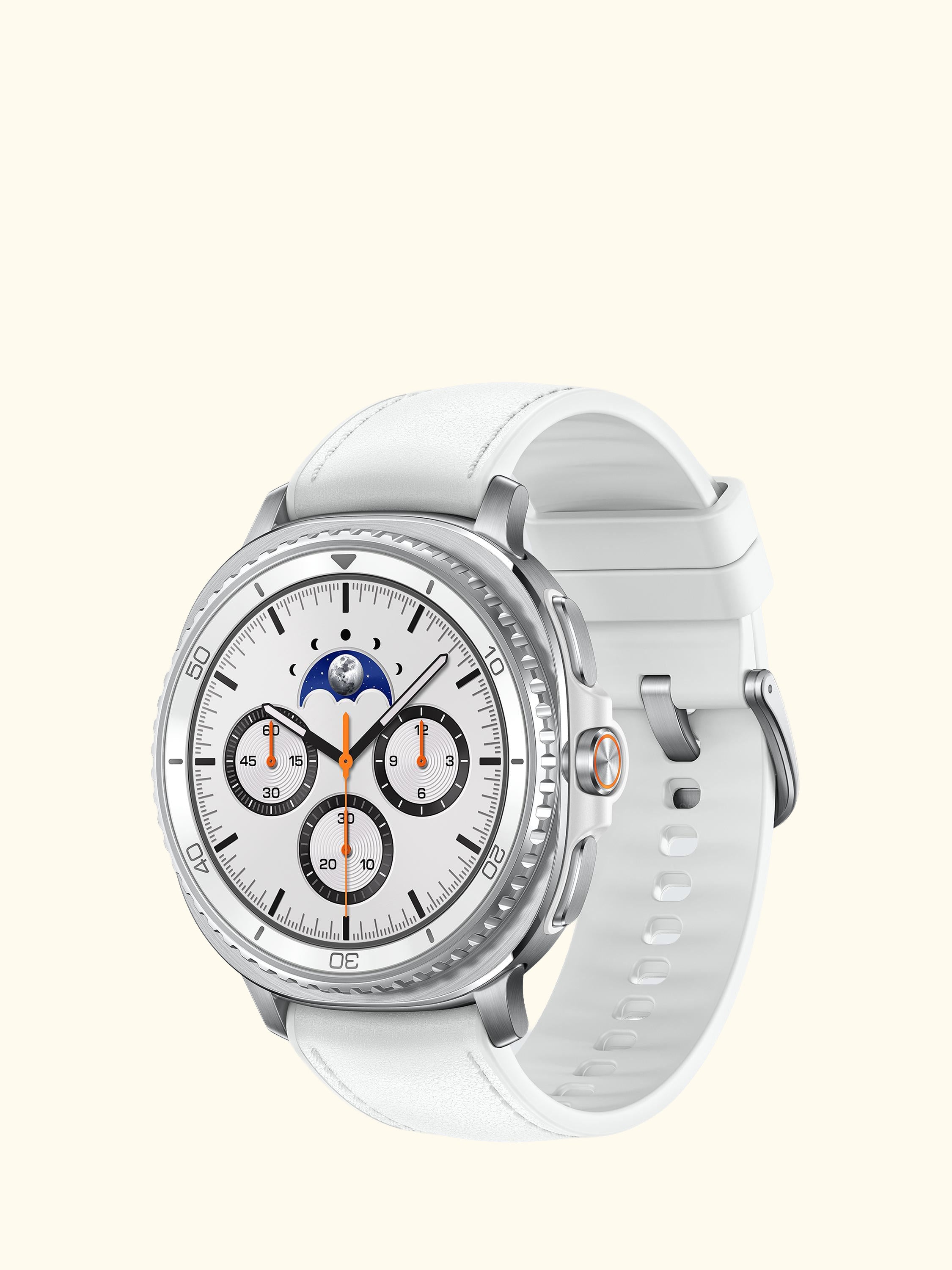Galaxy Watch8 Classic, Bluetooth, 46mm, Galaxy AI, Stainless Steel with Hybrid Strap