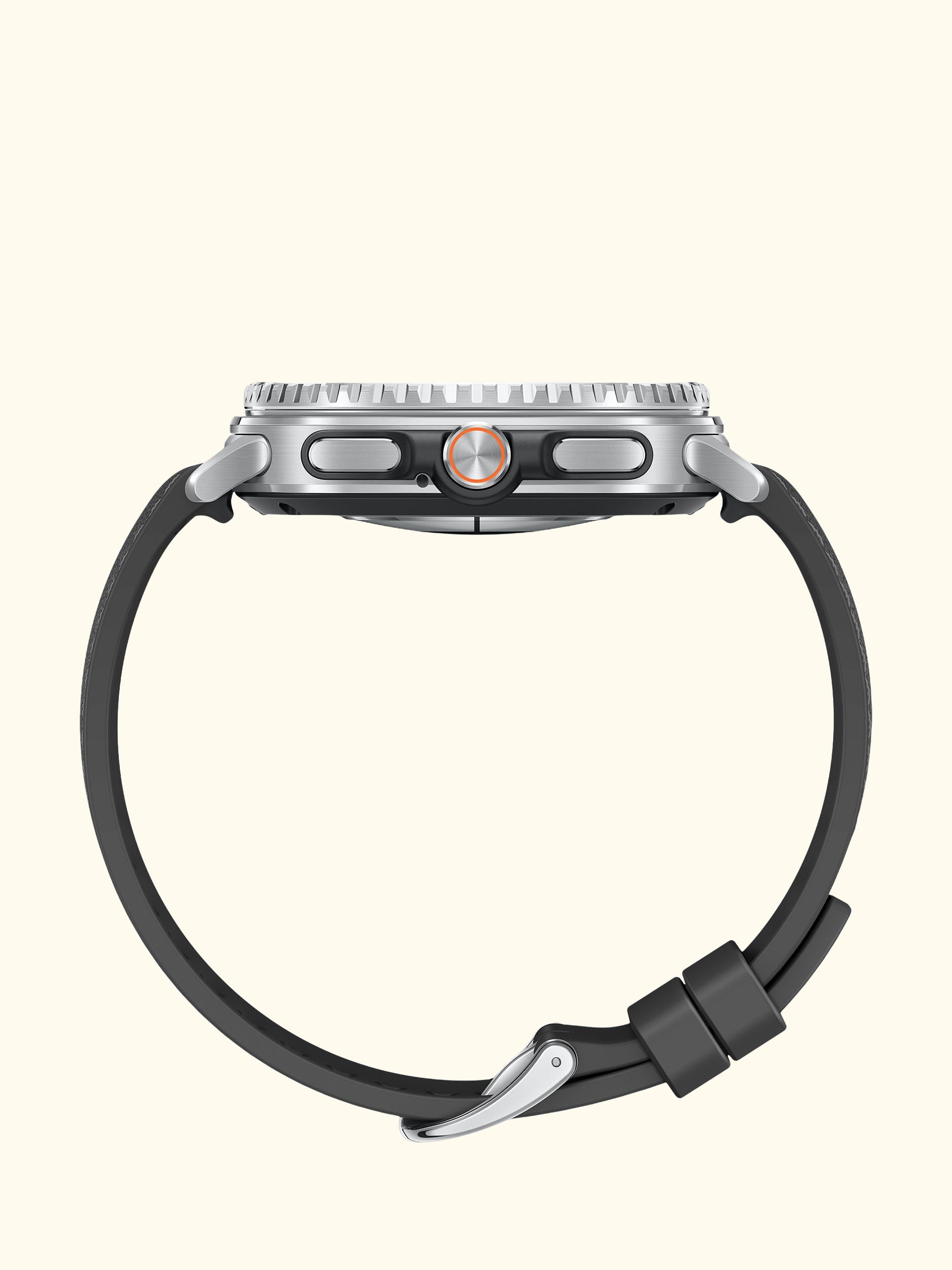 Galaxy Watch8 Classic, Bluetooth, 46mm, Galaxy AI, Stainless Steel with Hybrid Strap