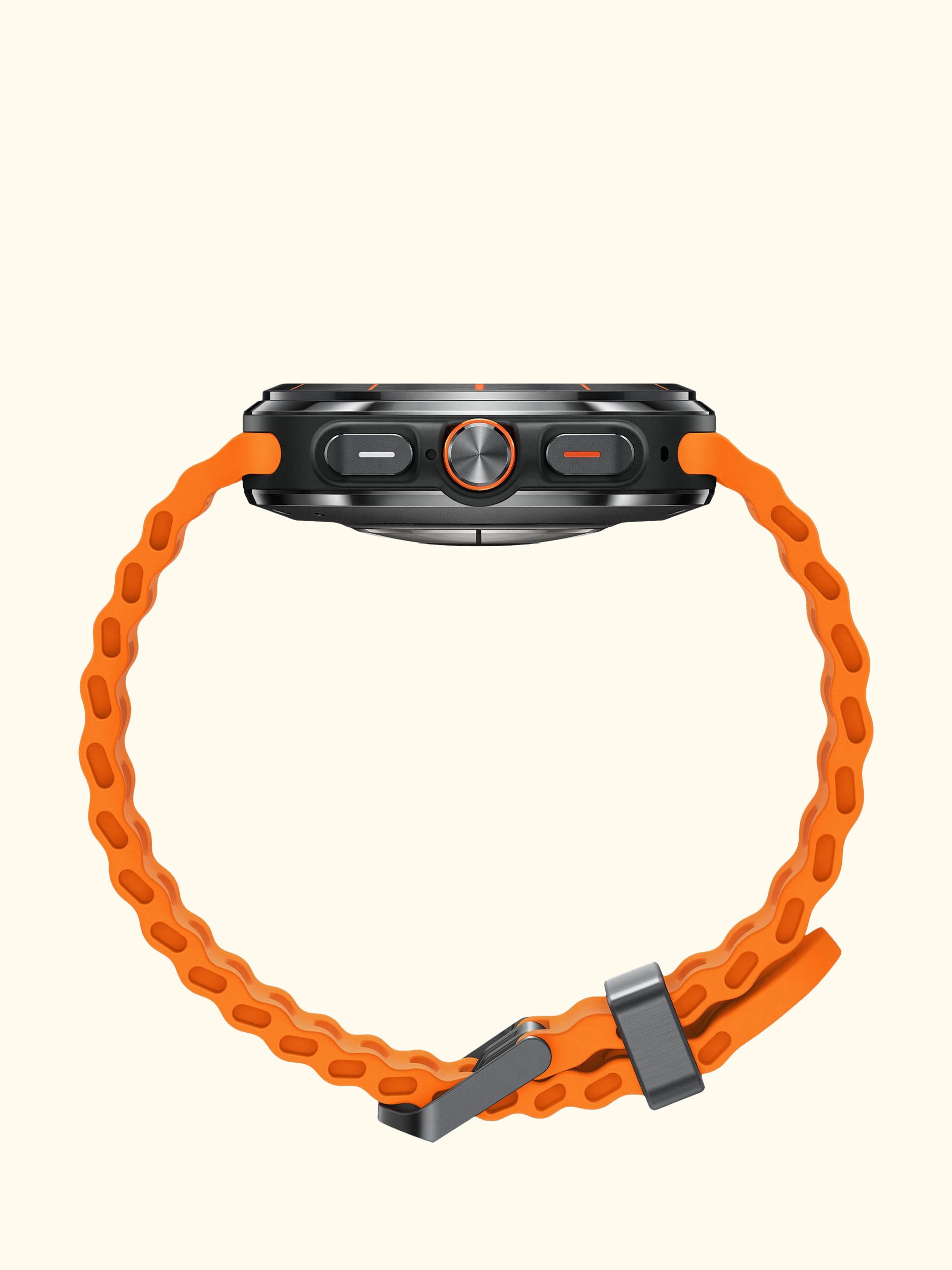 Galaxy Watch Ultra (2025), Bluetooth & 4G Cellular, 47mm, Galaxy AI, Titanium with Silicone Strap