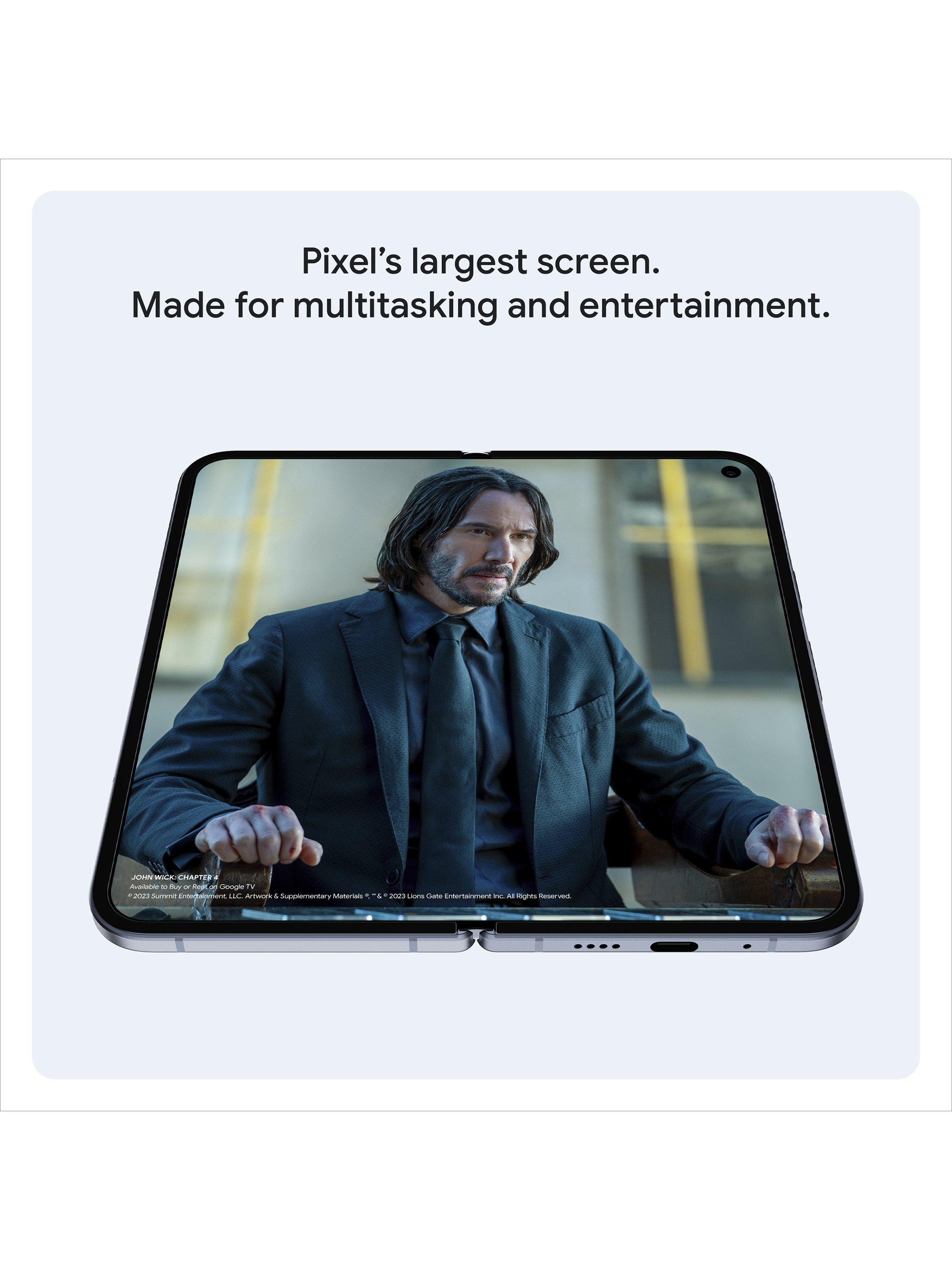 Pixel 10 Pro Fold Foldable Smartphone, Android, 6.4”, 5G, SIM Free, Moonstone, 1TB