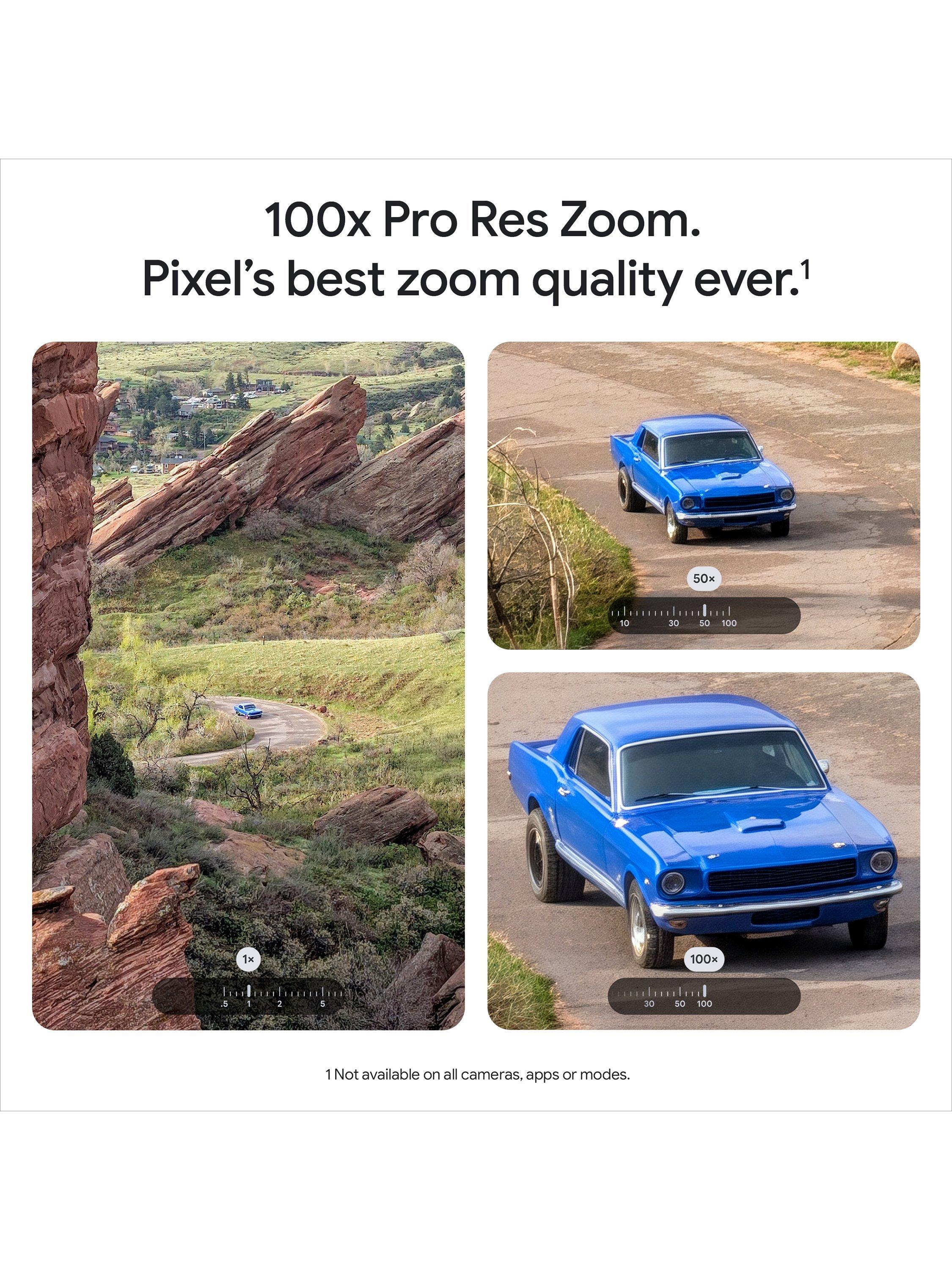Pixel 10 Pro XL Smartphone, Android, 6.8”, 5G, SIM Free, Obsidian, 256GB