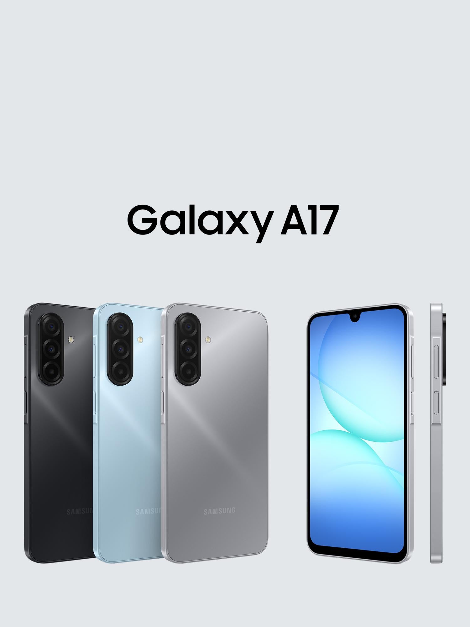 Galaxy A17 Smartphone, Android, 6.7”, 4GB RAM, SIM Free, 128GB