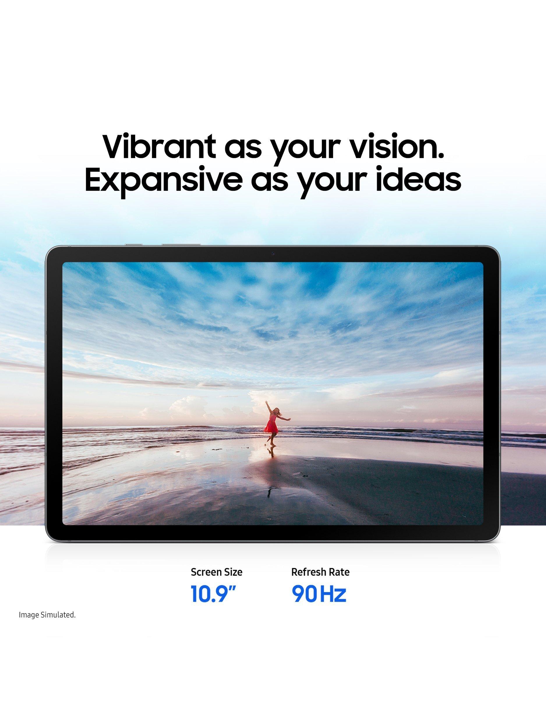Galaxy Tab S10 Lite Tablet with Bluetooth S Pen, Android, 8GB RAM, Wi-Fi, 10.9", Gray, 256GB