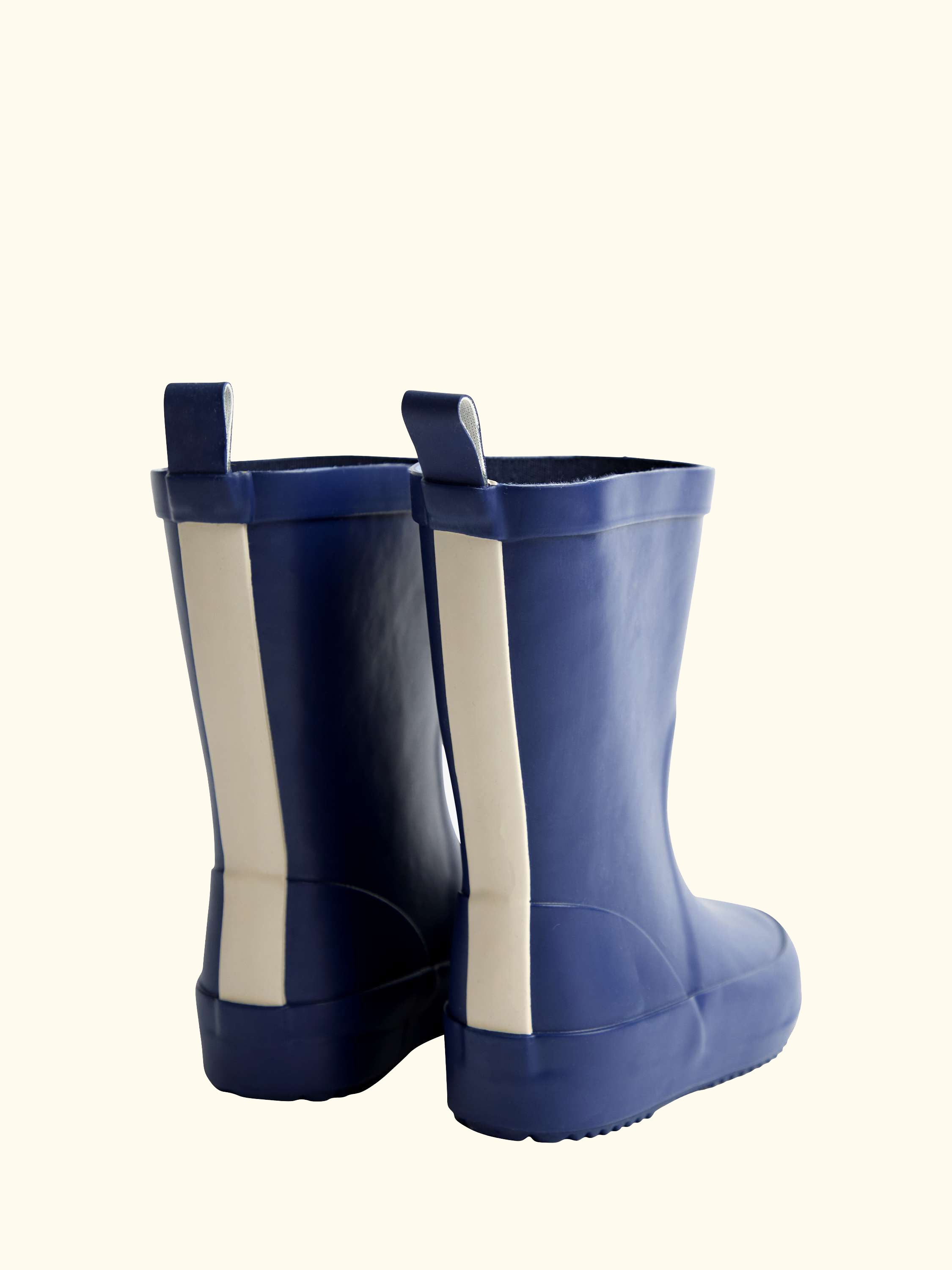 Kids' Plain Wellington Boots, Navy