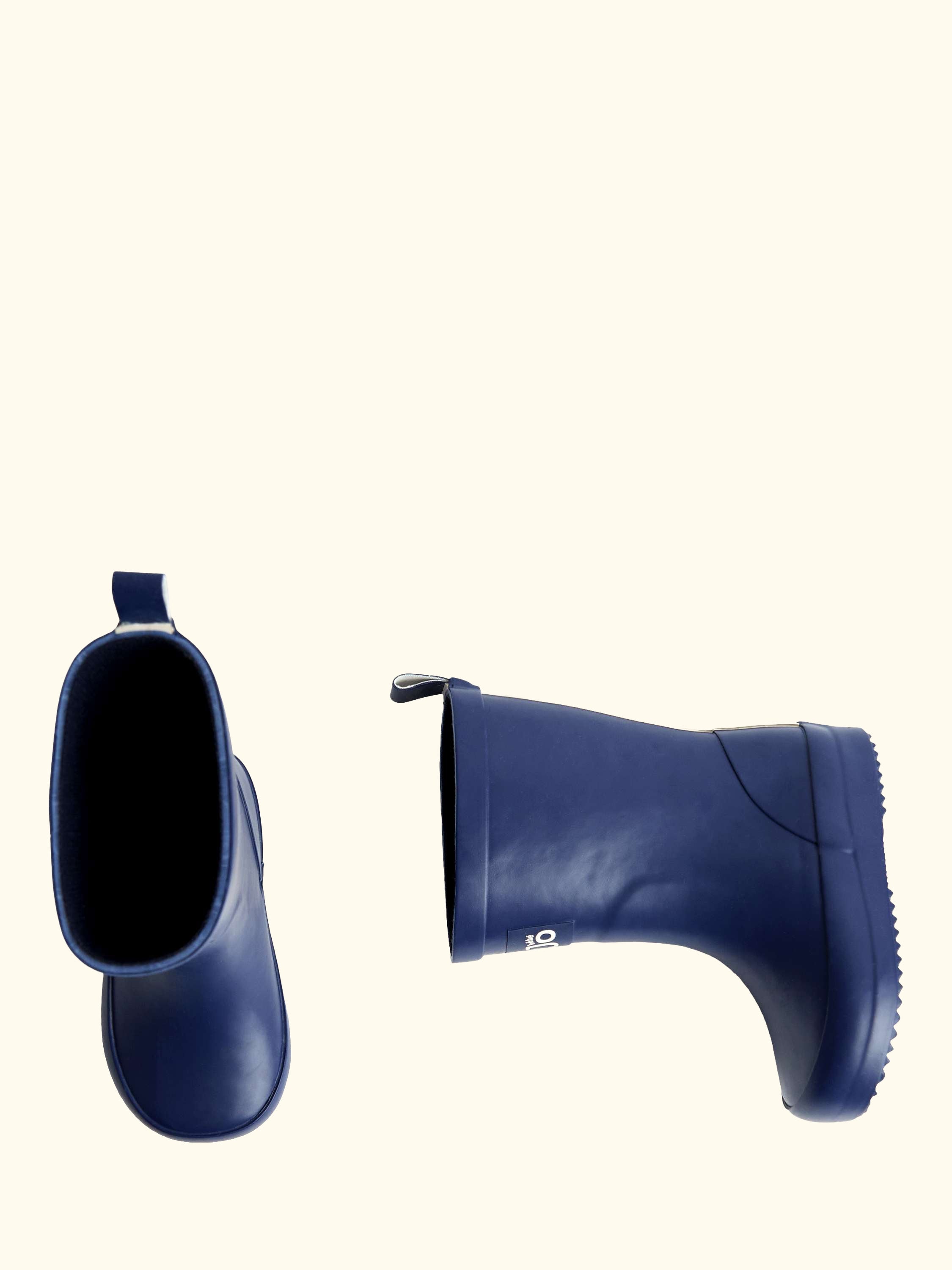 Kids' Plain Wellington Boots, Navy