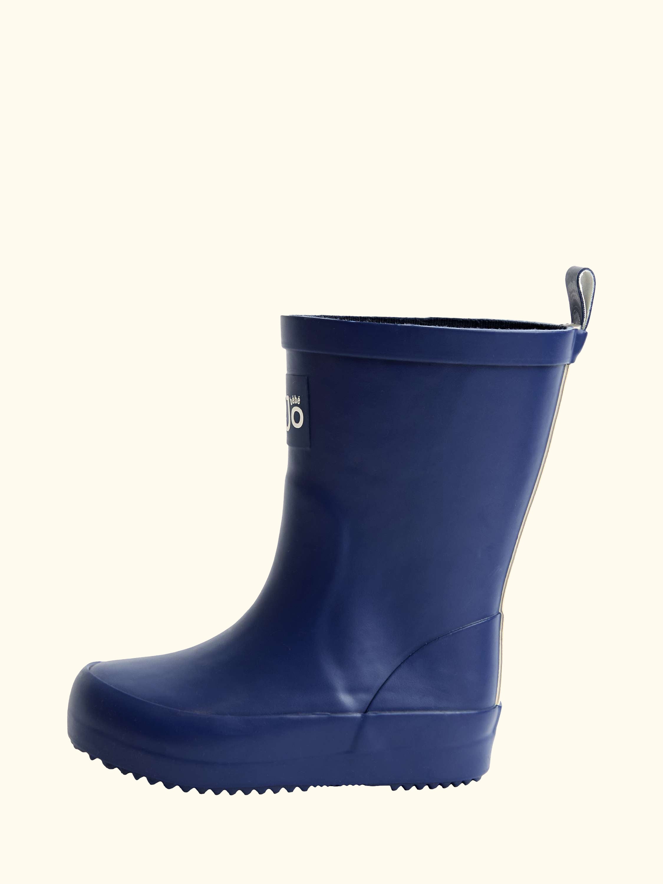 Kids' Plain Wellington Boots, Navy