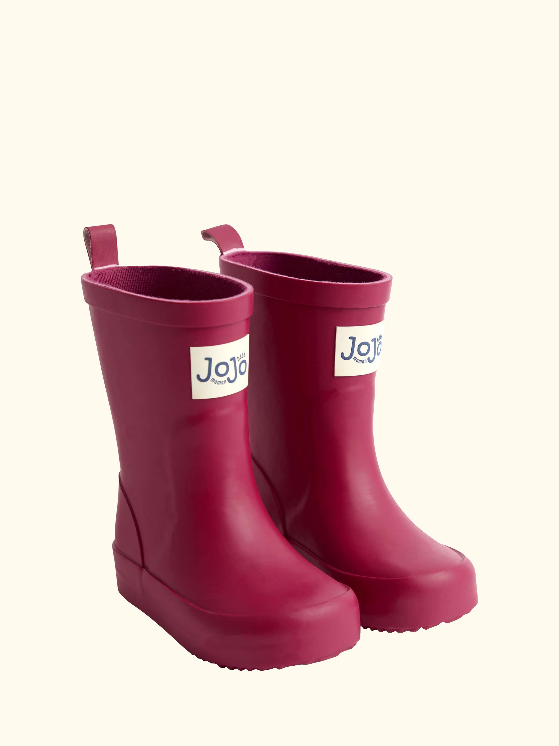 Kids' Plain Wellington Boots, Navy