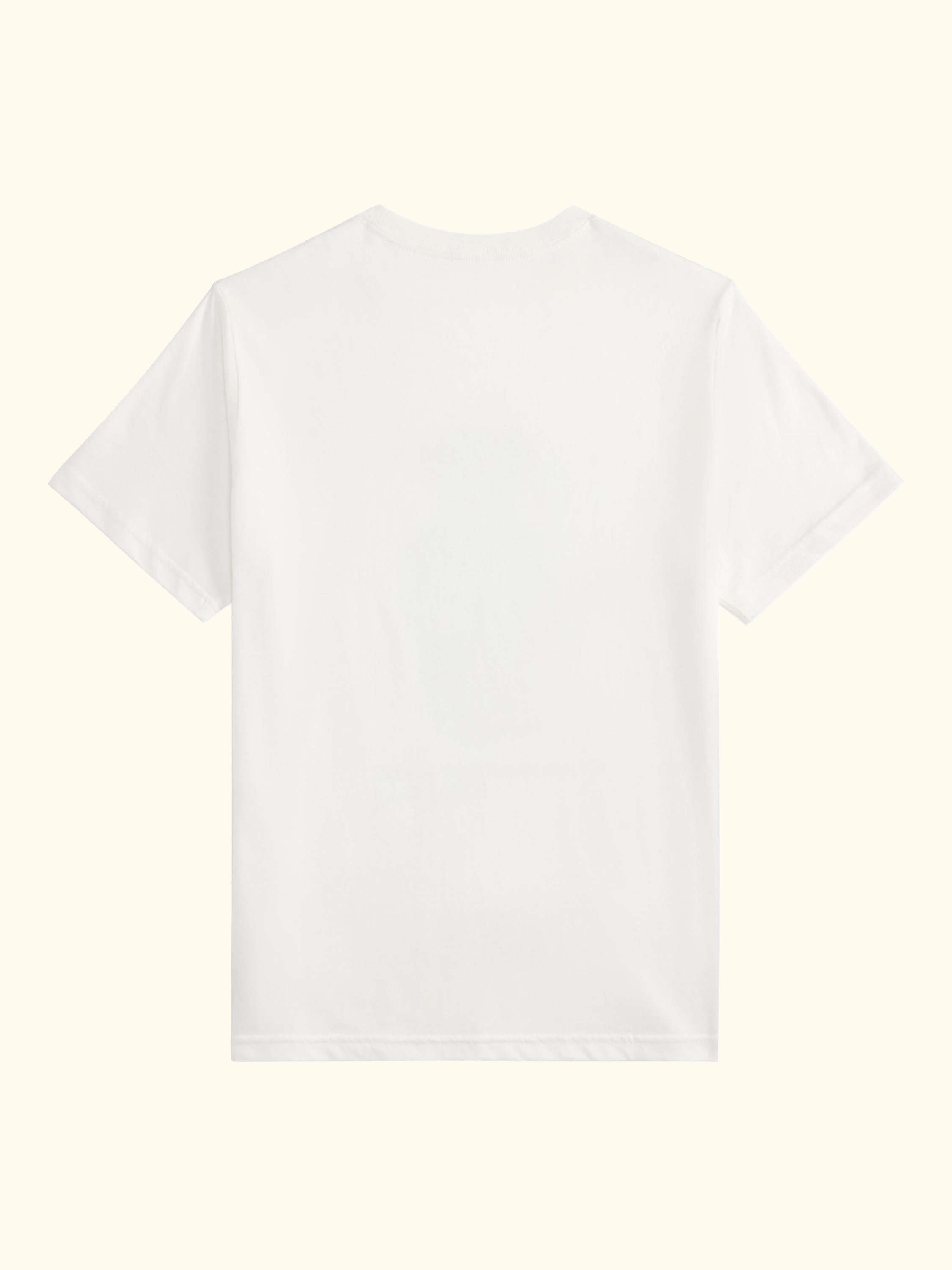 Kids' Cotton Polo T-Shirt, White Core Bear